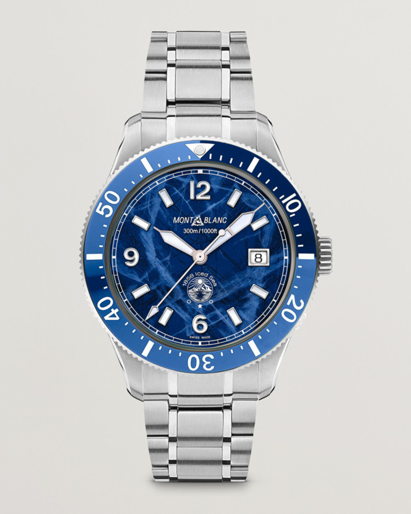 Herren | Montblanc Iced Sea Automatic Date Blue | Montblanc | Iced Sea Automatic Date Blue