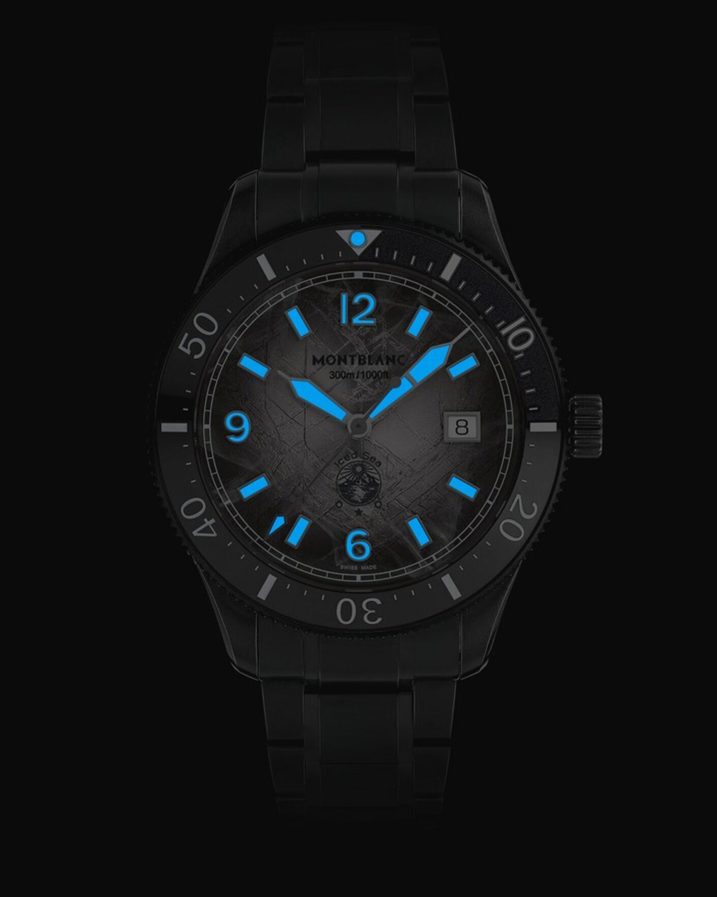 Herren | Montblanc Iced Sea Automatic Date 0 Oxygen Grey | Montblanc | Iced Sea Automatic Date 0 Oxygen Grey