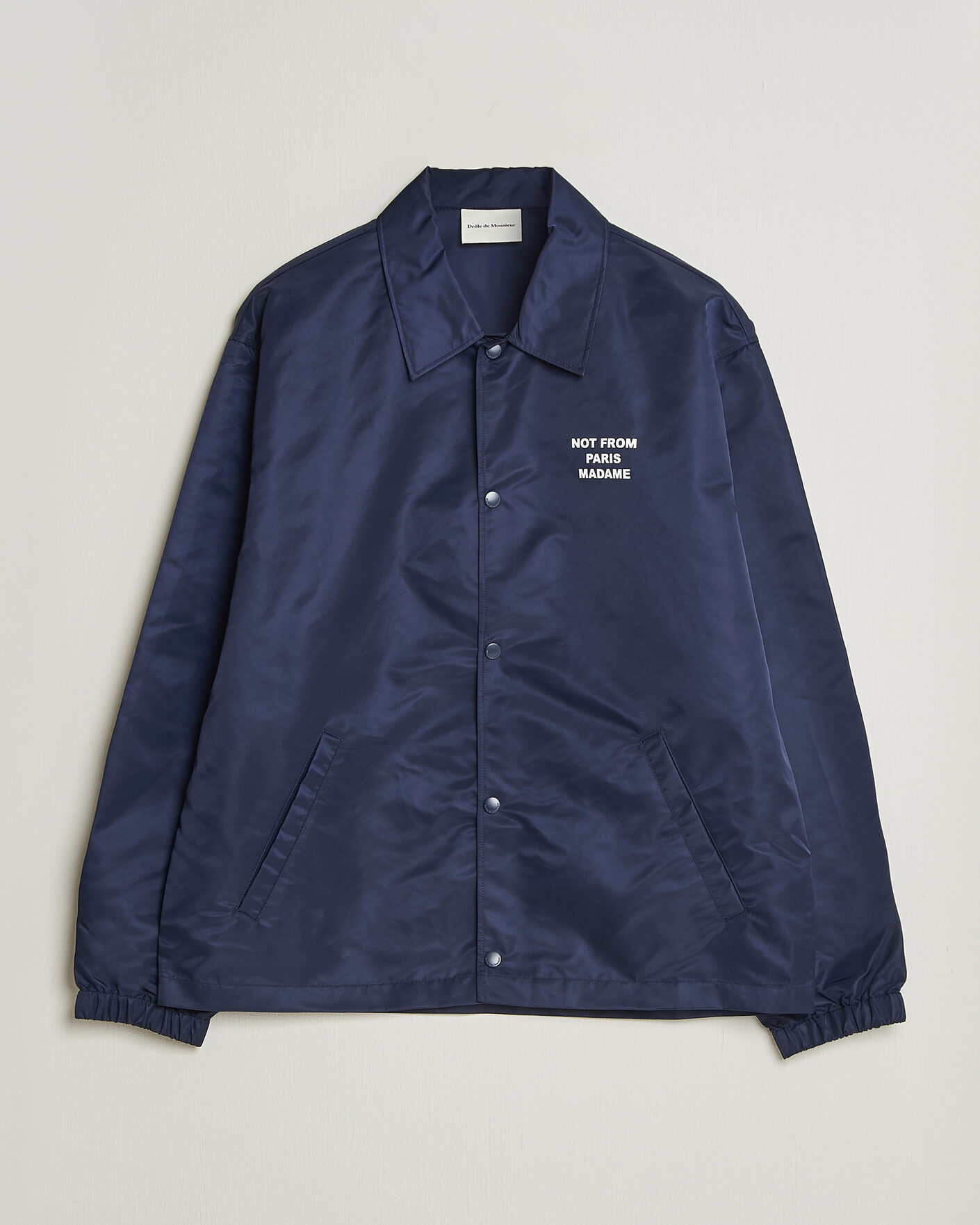 Herren | Jacken | Drôle de Monsieur | La Veste Slogan Jacket Navy