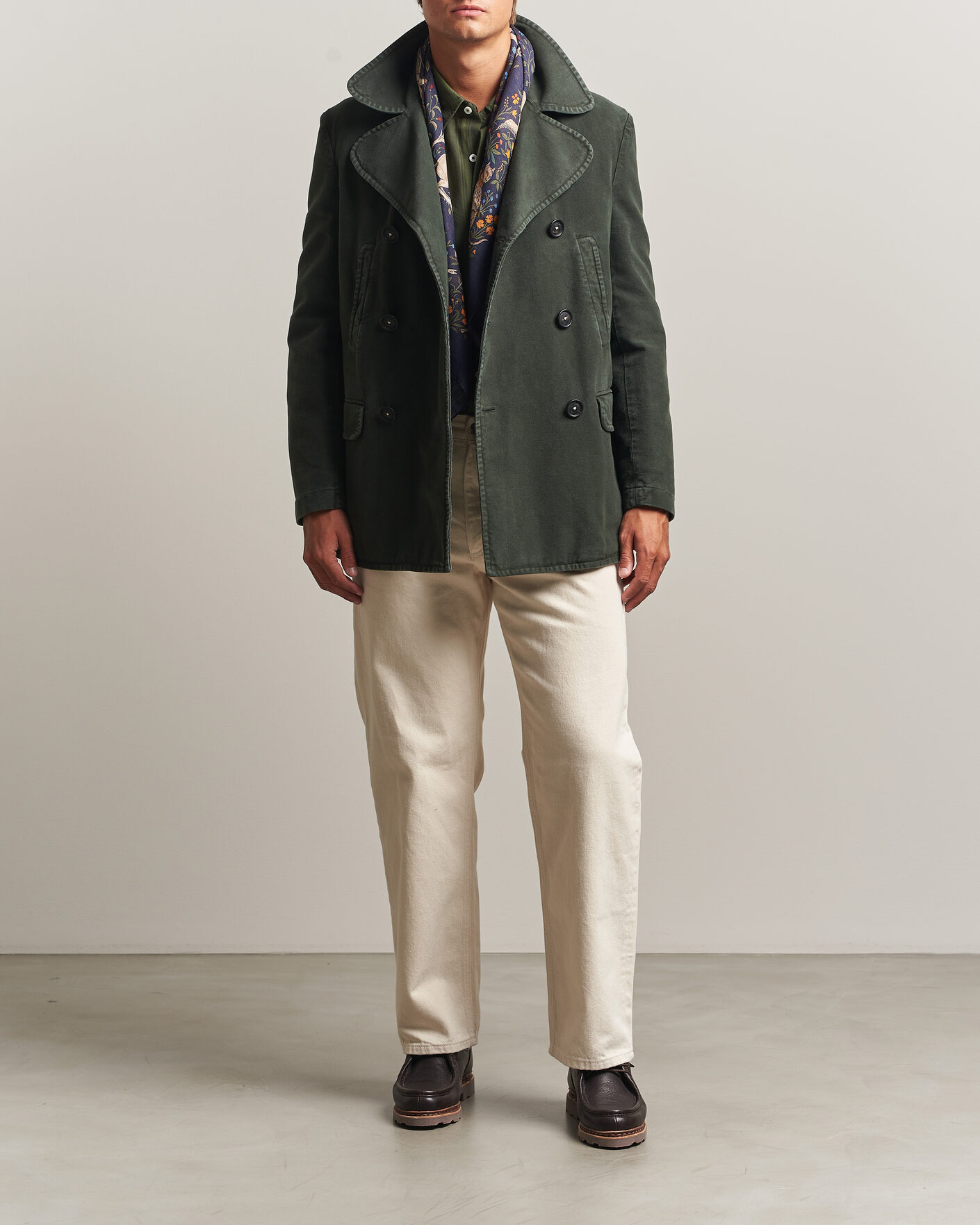 Herren | Jacken | Massimo Alba | Moleskine Peacoat Forest Night