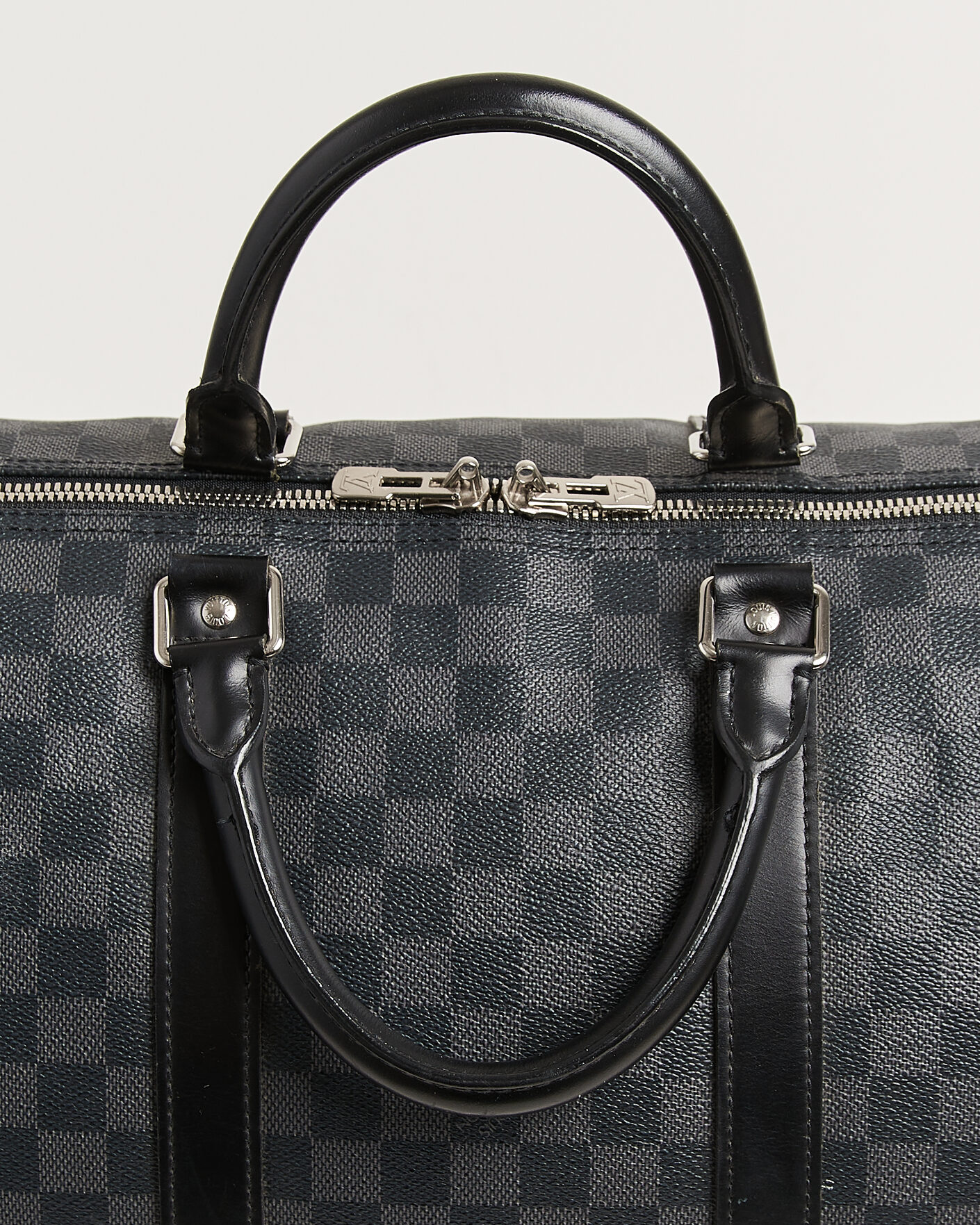 Herren | Pre-Owned & Vintage Bags | Louis Vuitton Pre-Owned | Keepall 55 Bandouliére Damier Graphite