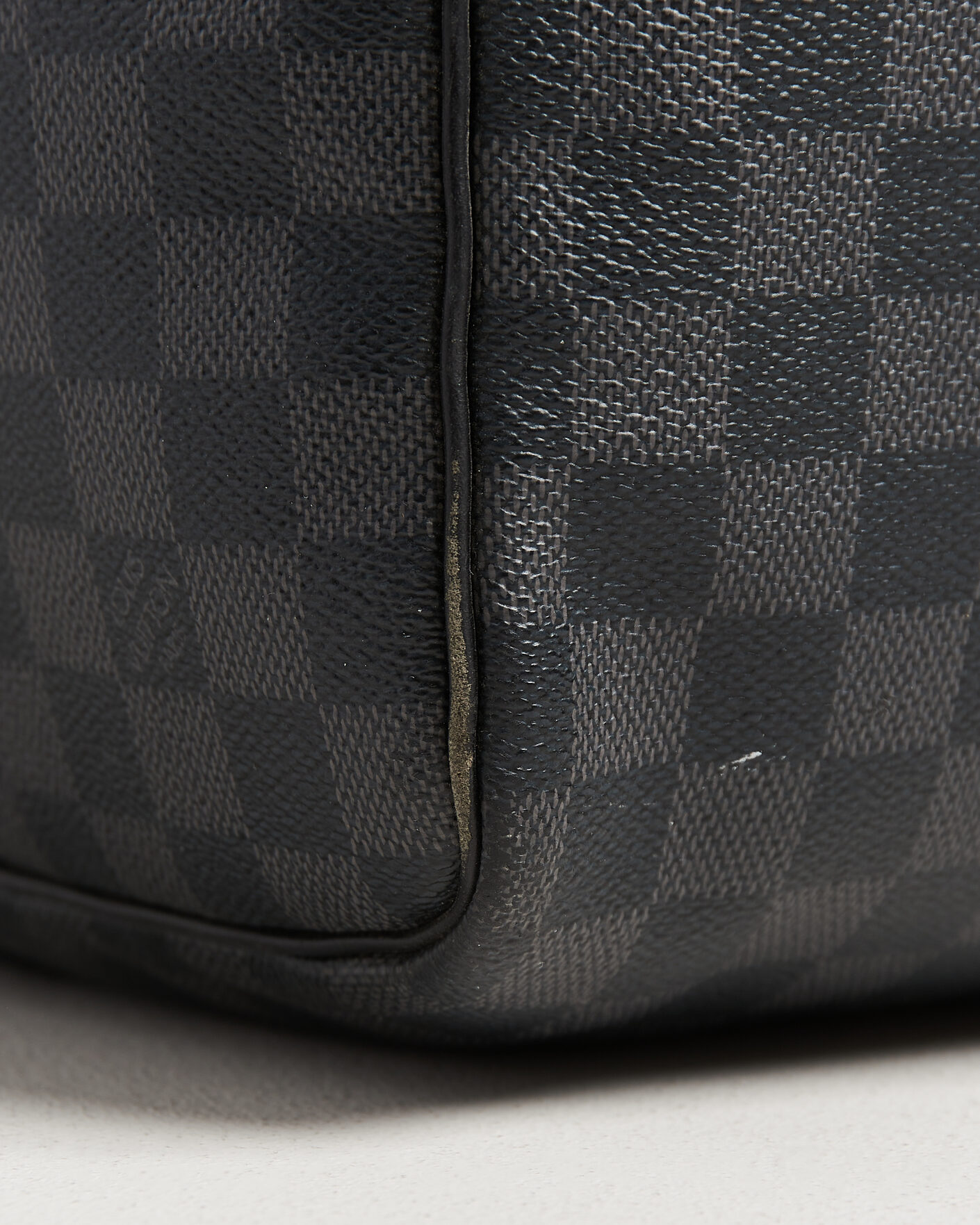 Herren | Pre-Owned & Vintage Bags | Louis Vuitton Pre-Owned | Keepall 55 Bandouliére Damier Graphite