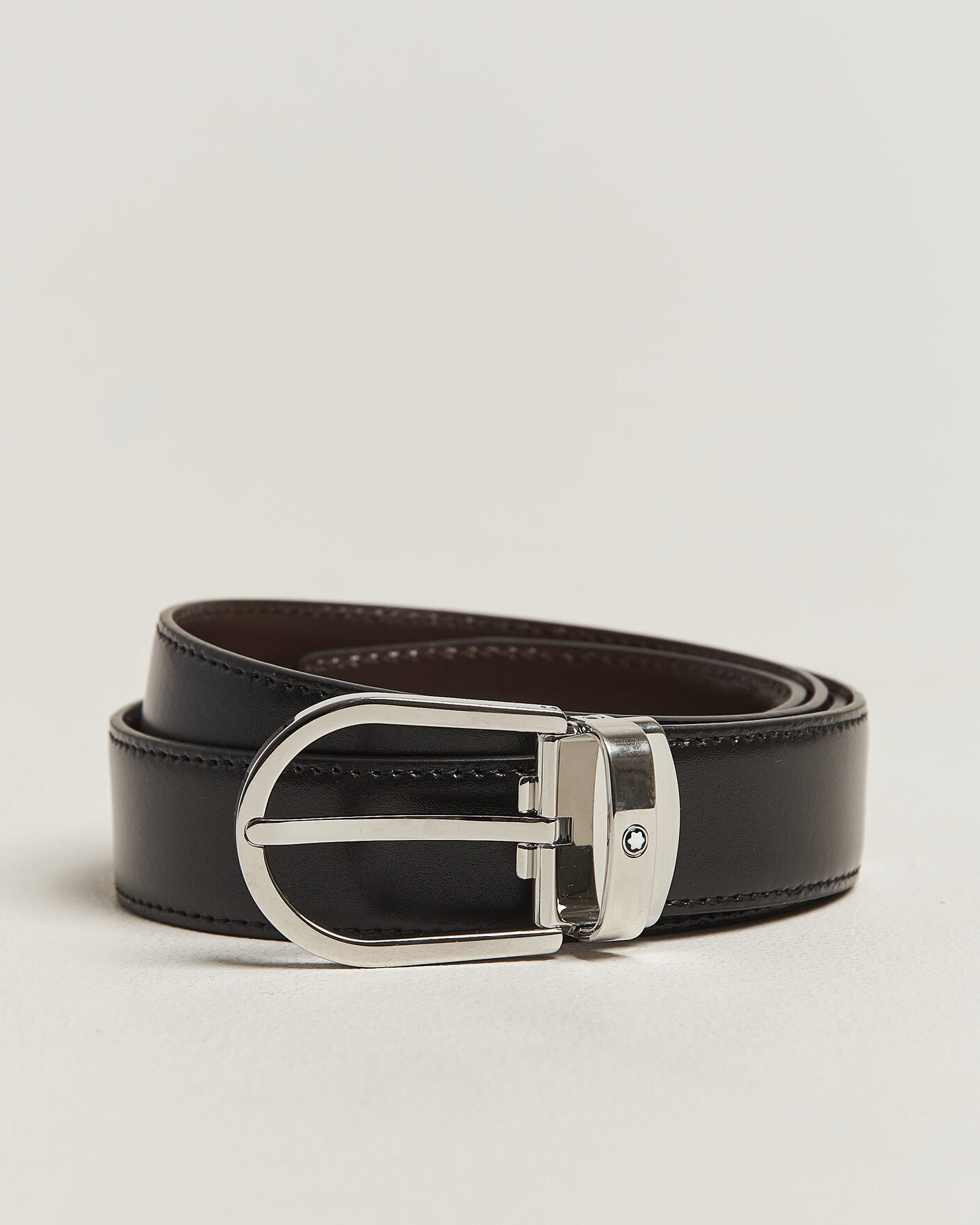 Herren | Gürtel | Montblanc | Meisterstück Horseshoe 30mm Reversible Belt Black/Brown