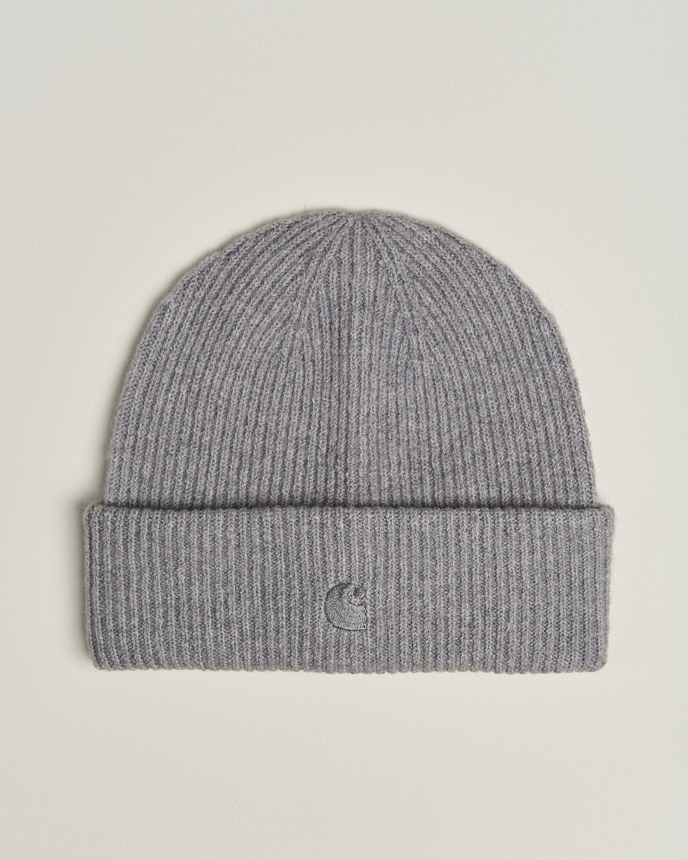 Herren | Mützen | Carhartt WIP | Curtis Tonal Logo Beanie Shady Grey