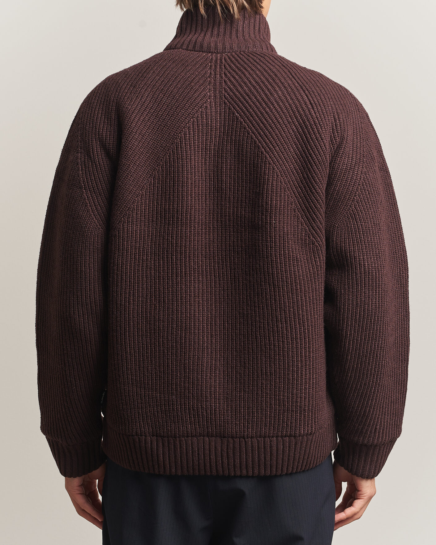 Herren | Pullover | Carhartt WIP | Bandley Padded Wool Mix Full Zip Palisander Brown