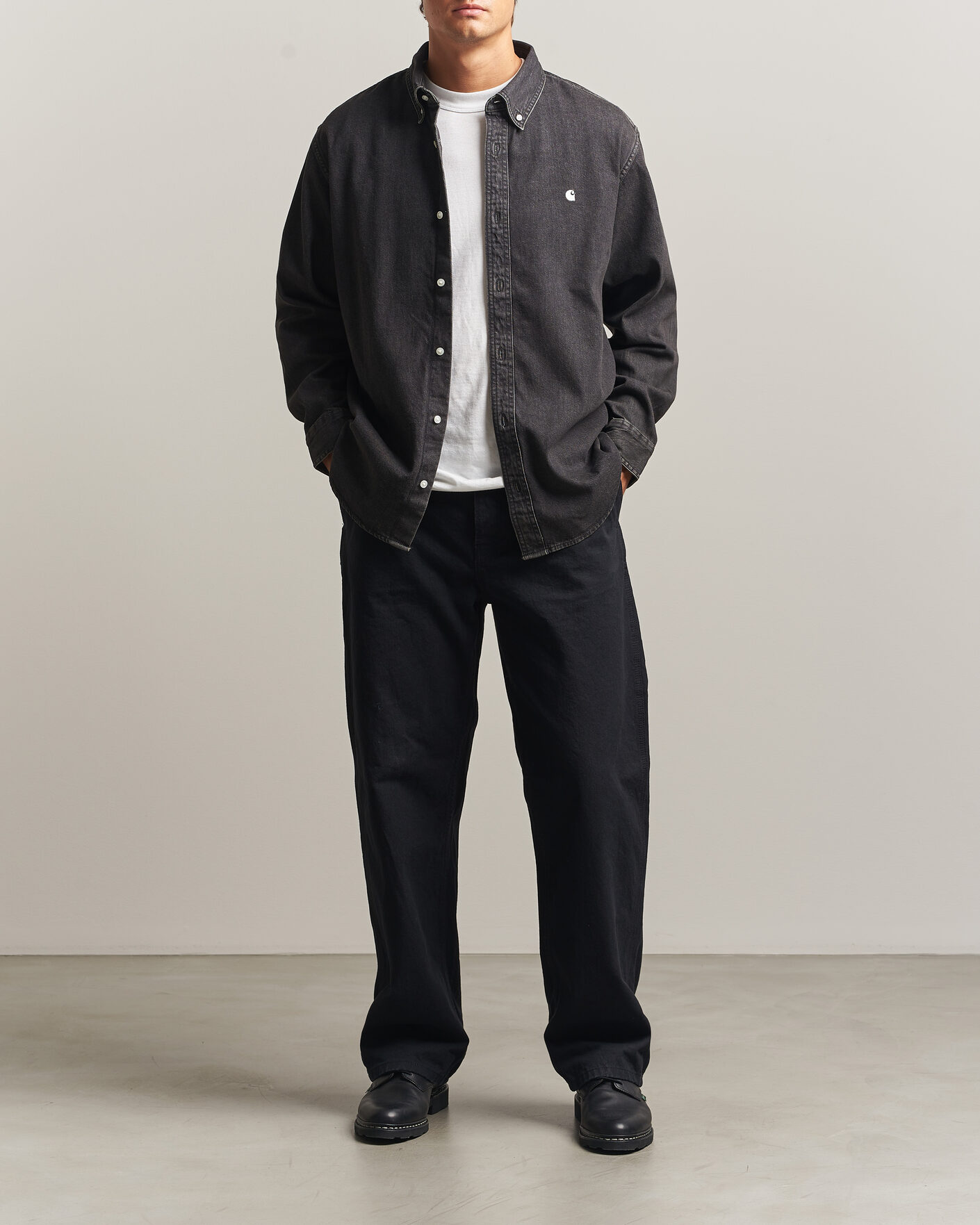 Herren | Hemden | Carhartt WIP | Lucas Denim Shirt Black