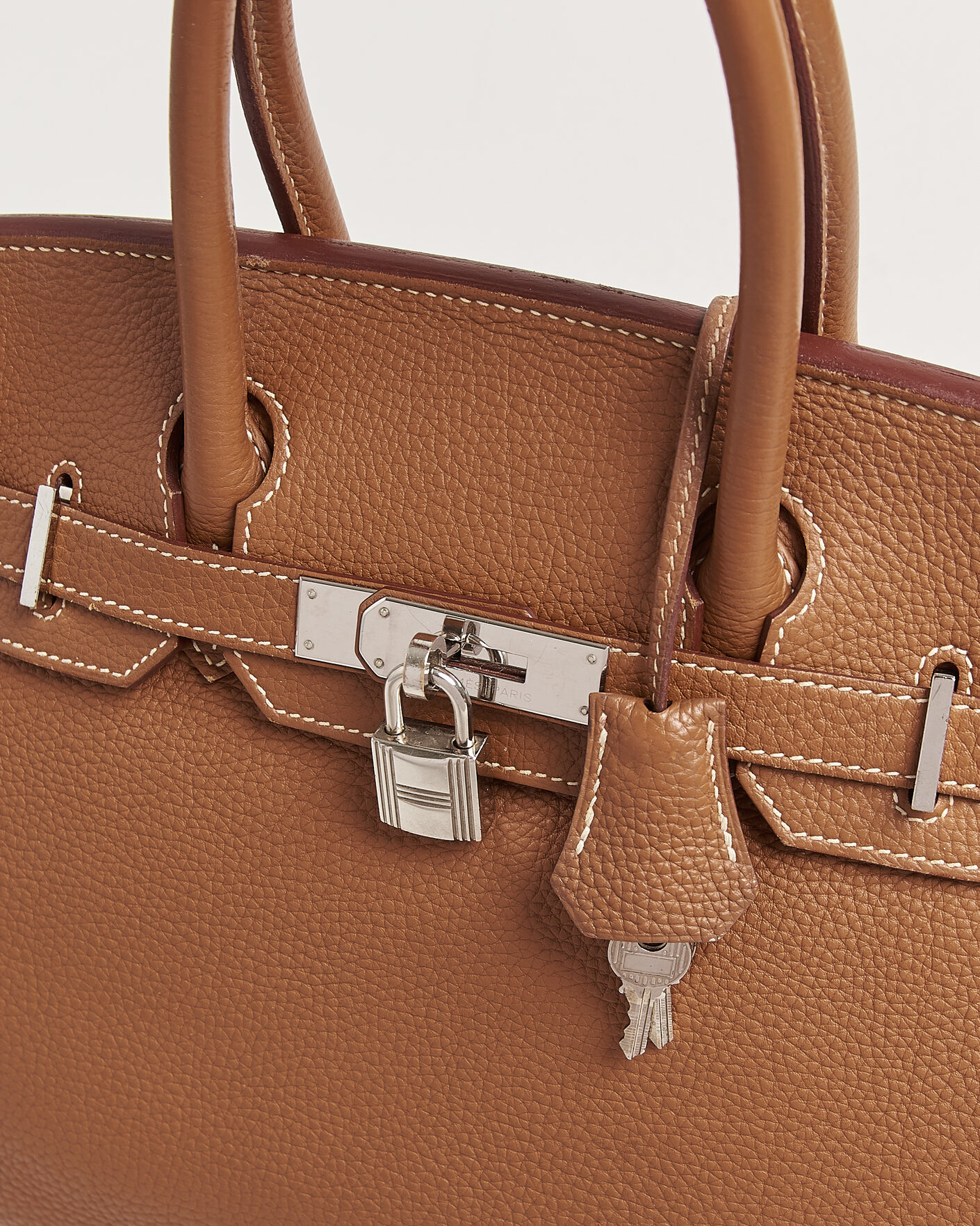Herren | Pre-Owned & Vintage Bags | Hermès Pre-Owned | Birkin 30 Togo Leather Gold