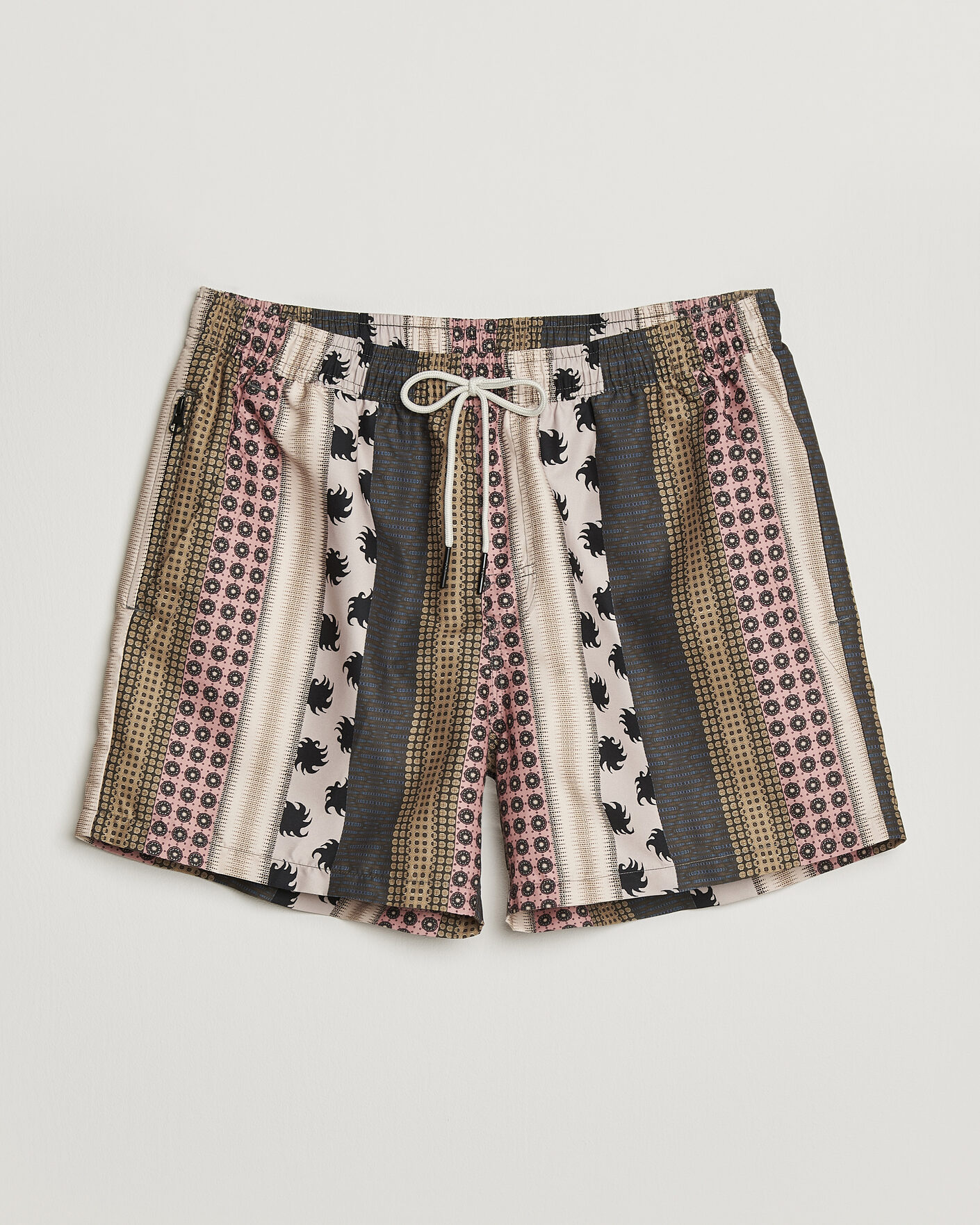 Herren | Badehosen | OAS | Printed Swimshorts Multi