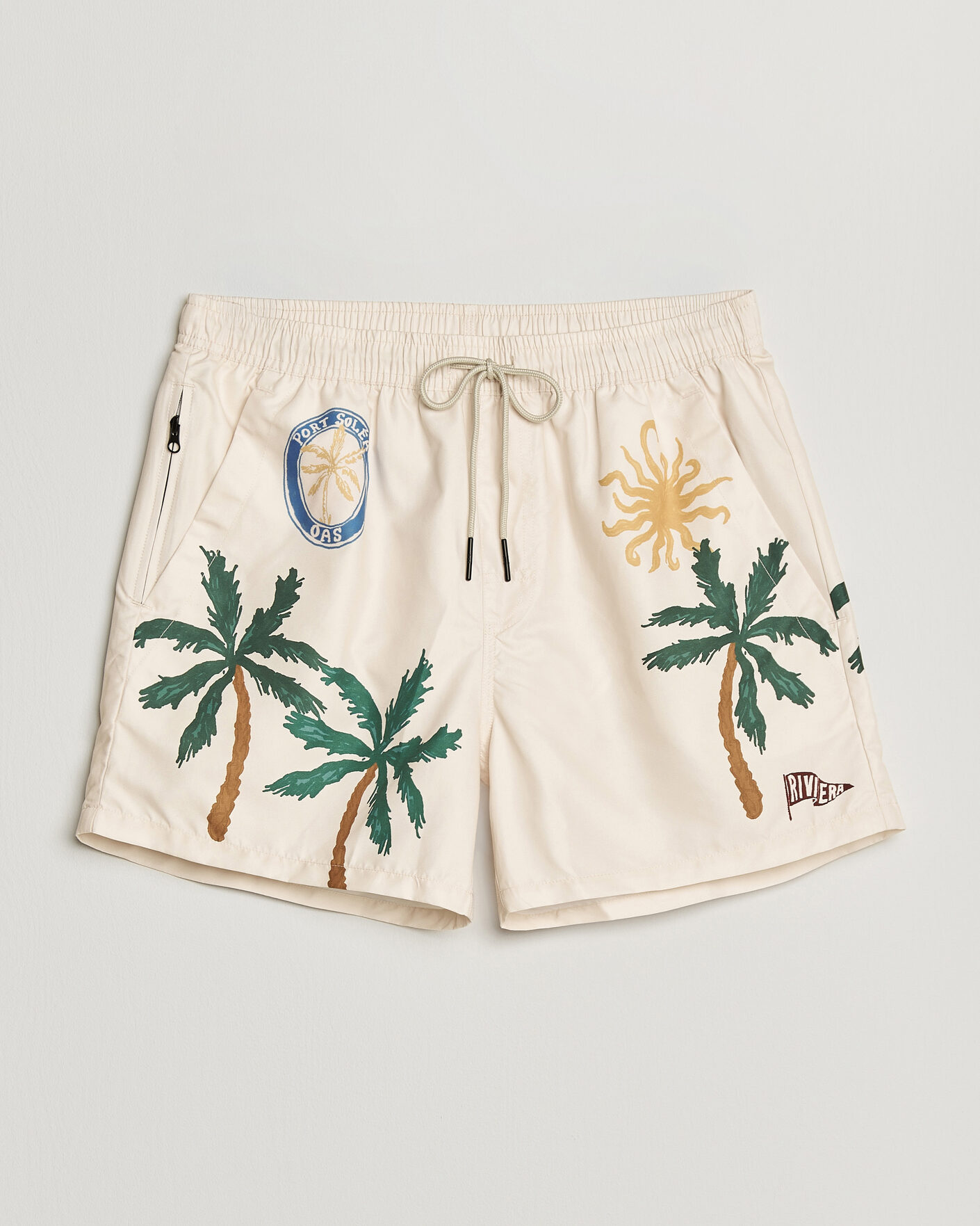 Herren | Badehosen | OAS | Printed Swimshorts Multi