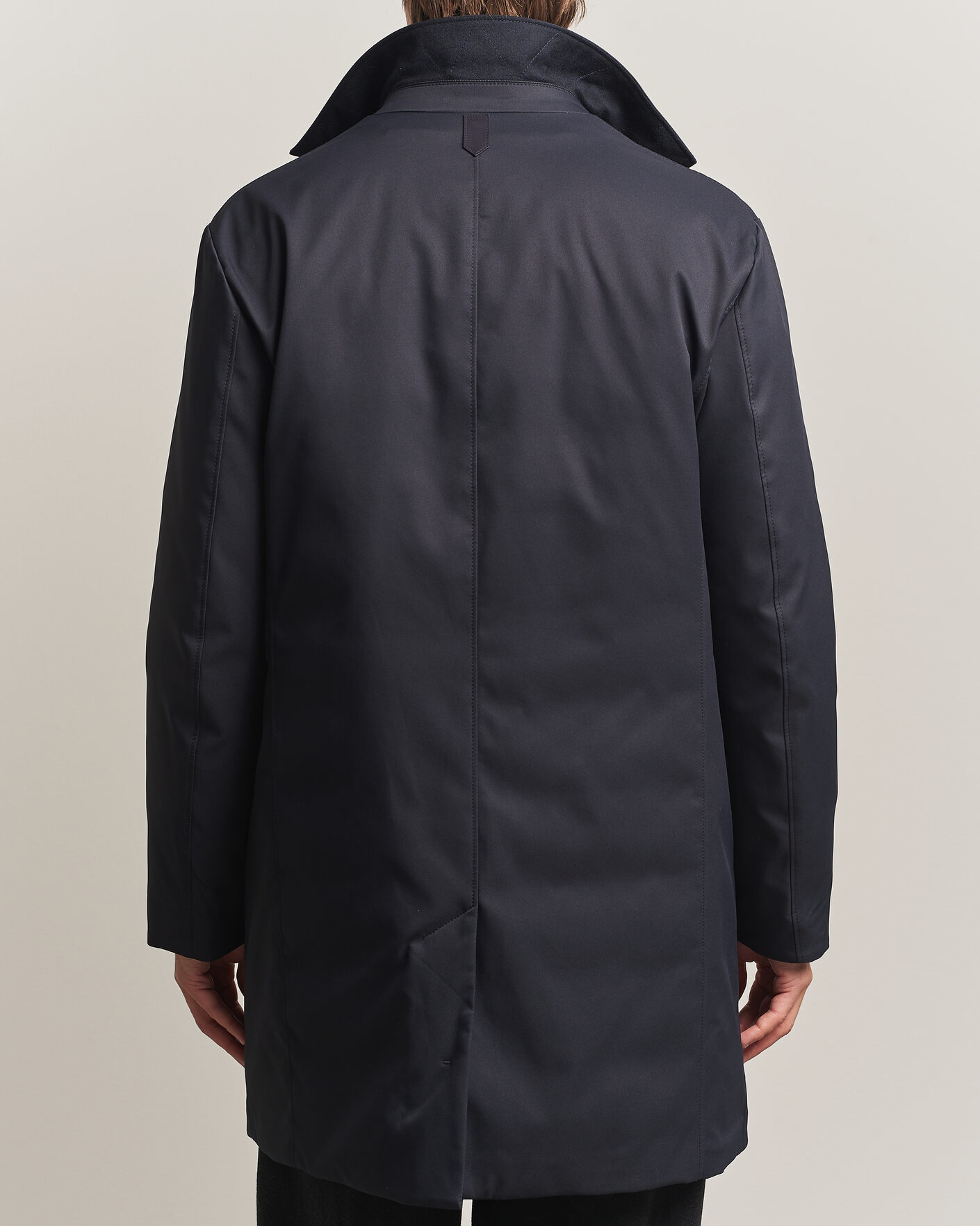 Herren | Jacken | Canali | Zip Liner Down Coat Navy
