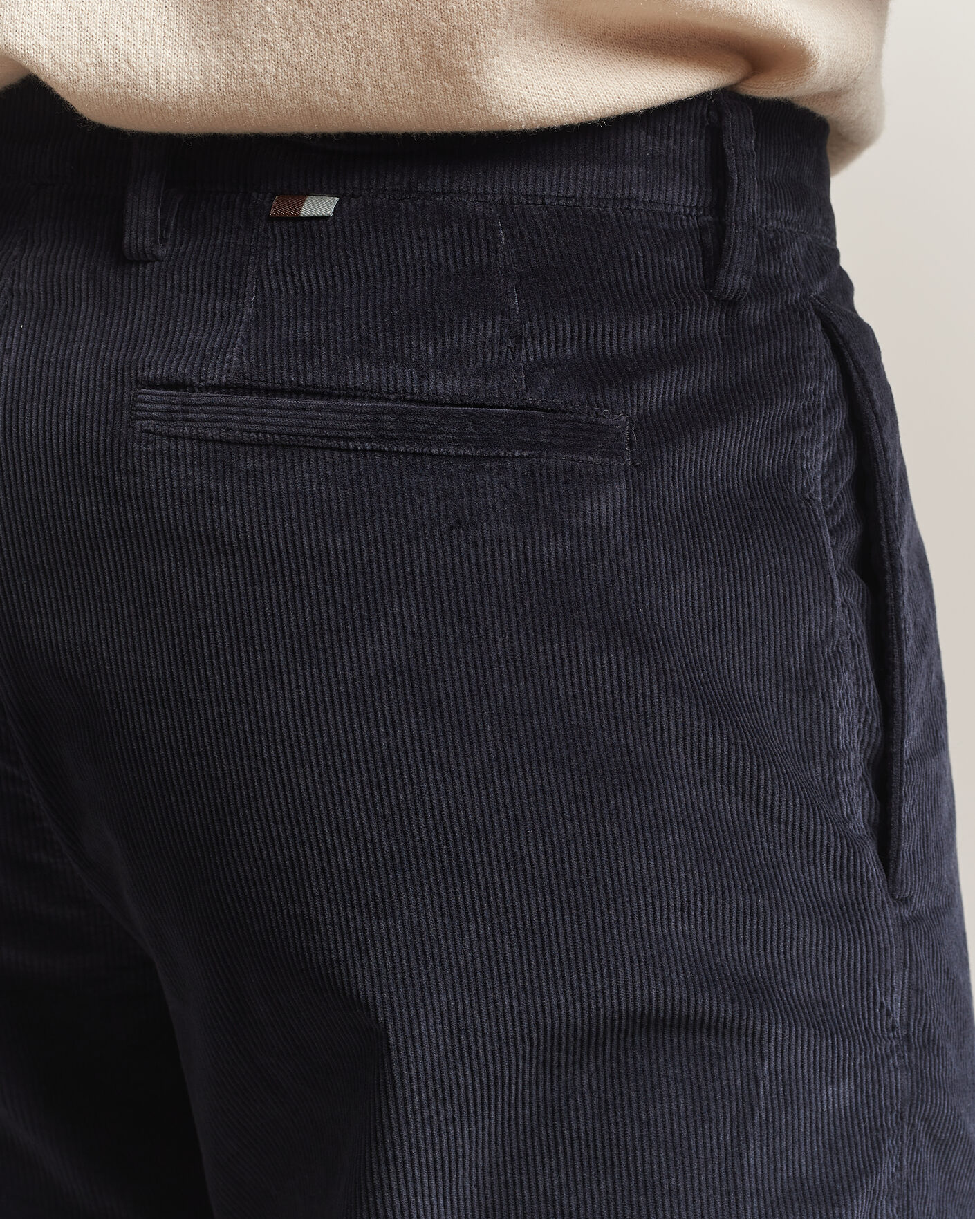 Herren | Hosen | Canali | Comfort Corduroy Pants Navy