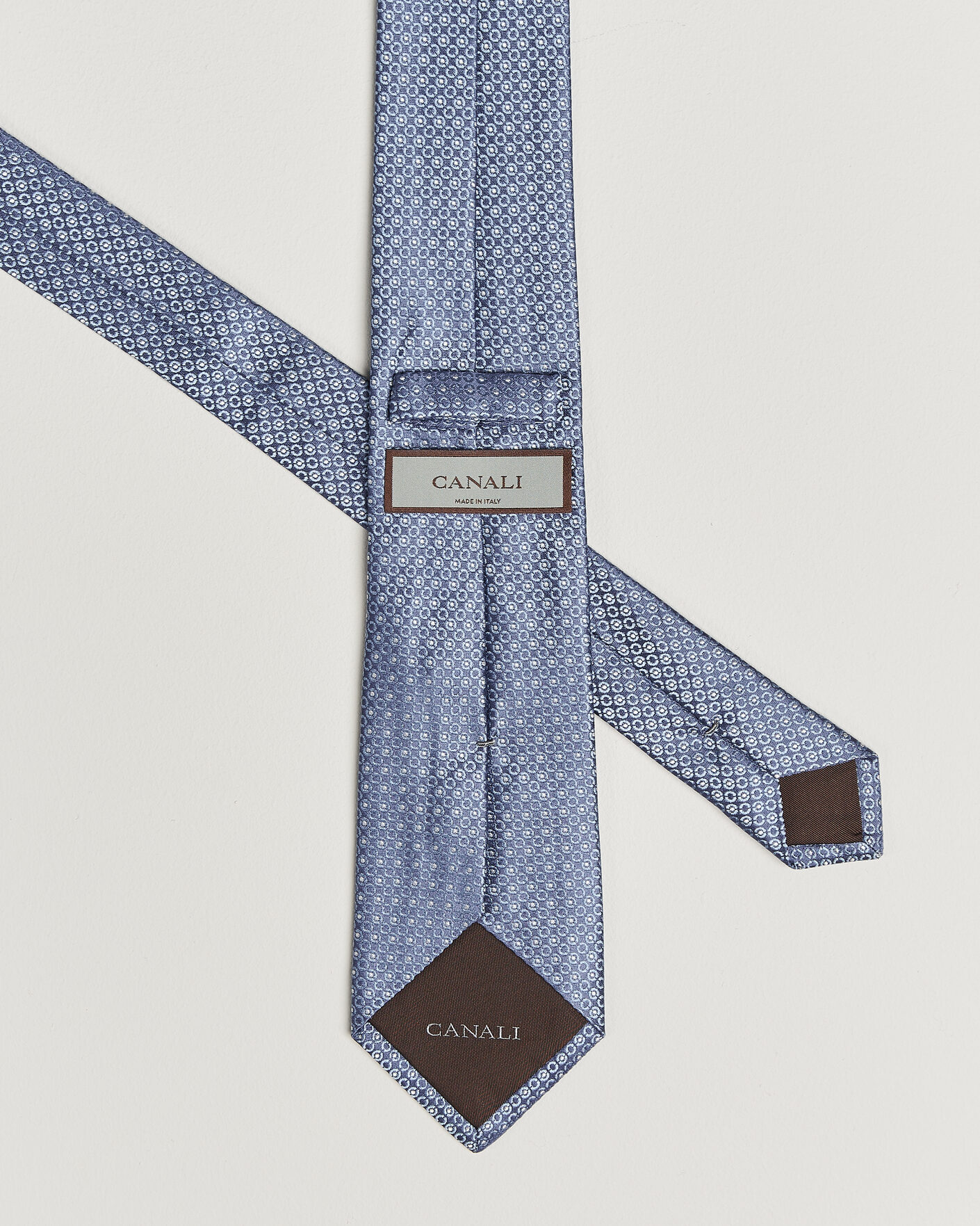 Herren | Krawatten | Canali | Jacquard Silk Tie Sky Blue