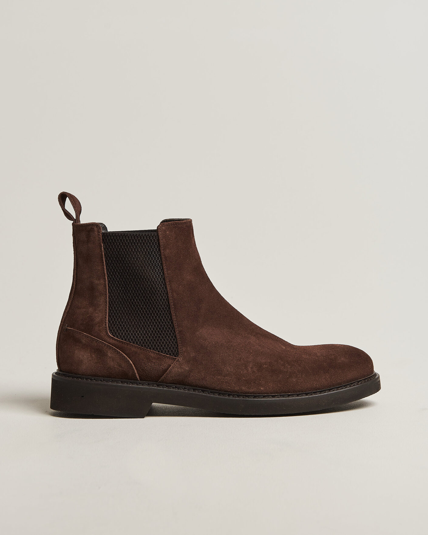Herren | Boots | Canali | Chelsea Boots Dark Brown Suede