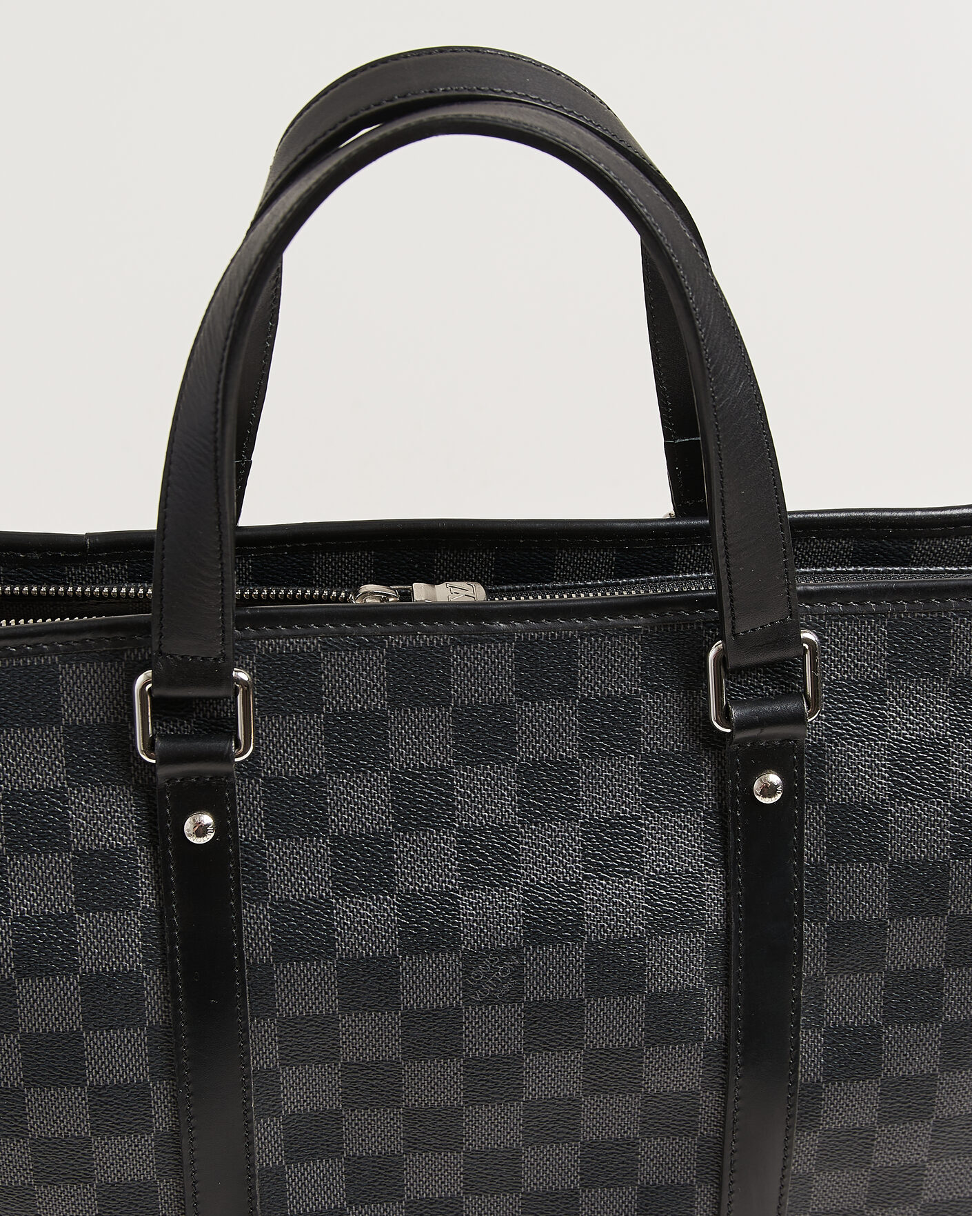 Herren | Pre-Owned & Vintage Bags | Louis Vuitton Pre-Owned | Tadao Tote Bag Damier Graphite