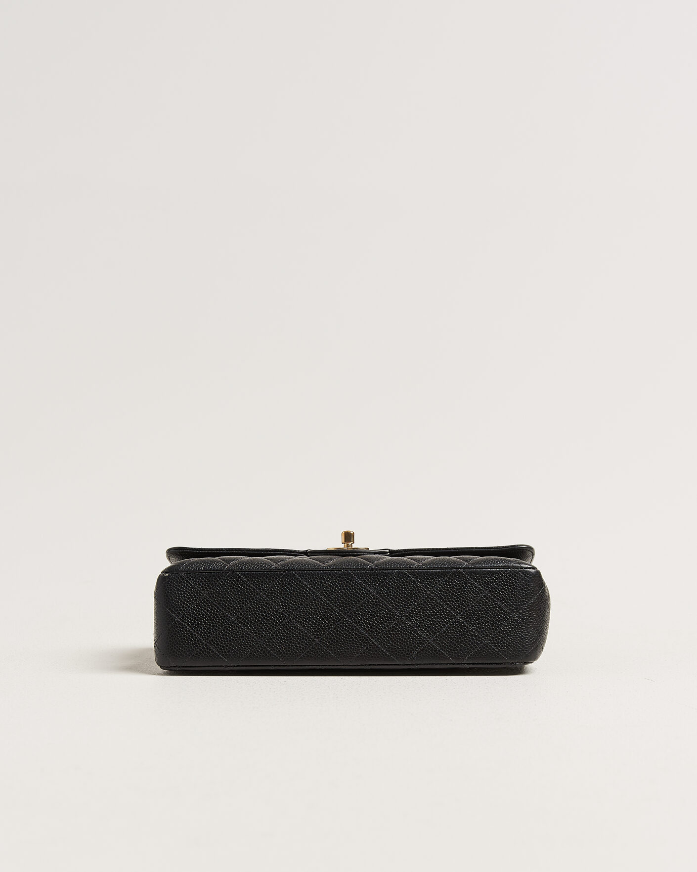 Herren | Pre-Owned & Vintage Bags | Chanel Pre-Owned | Classic Medium Double Flap Bag Caviar Leather Black