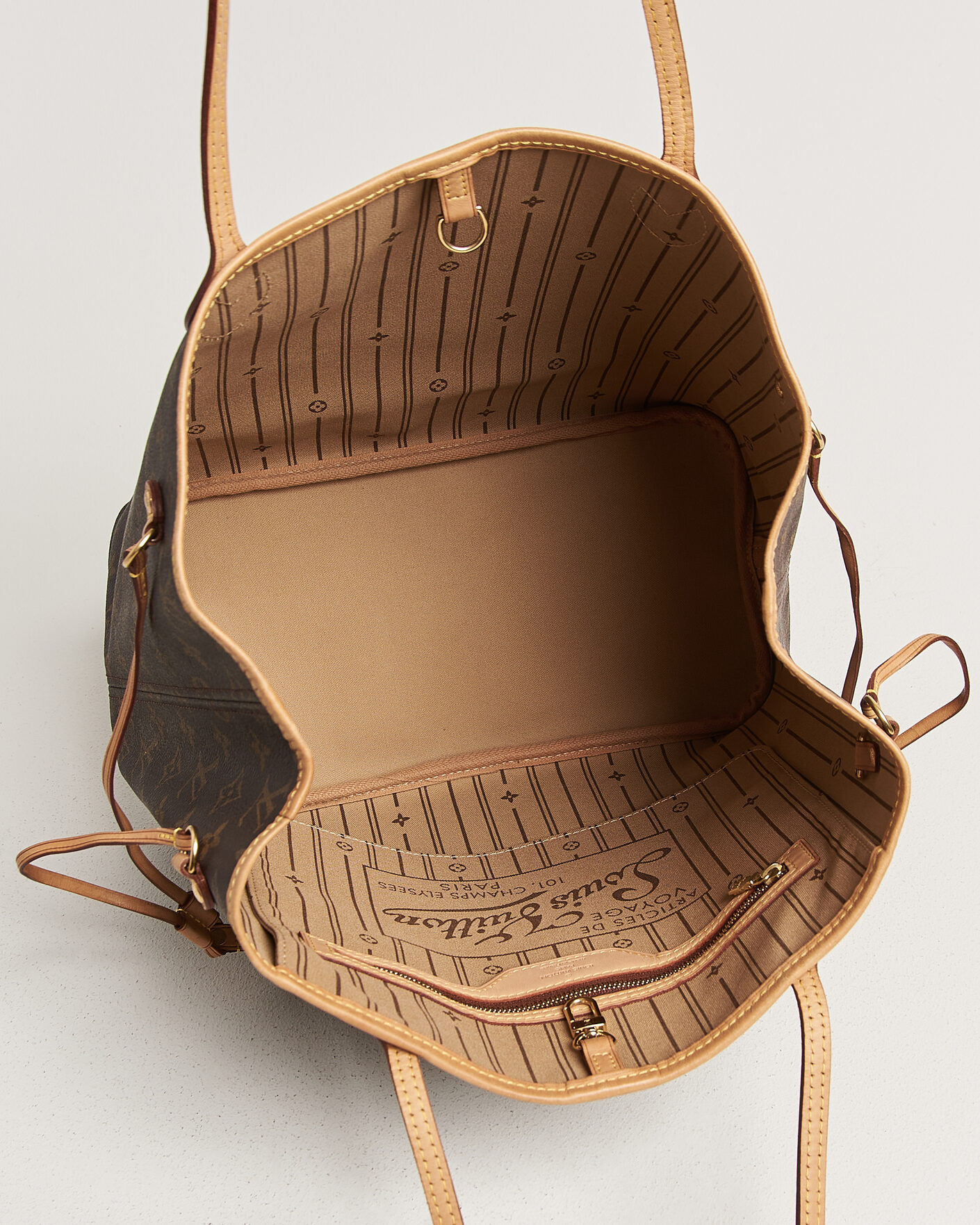 Herren | Pre-Owned & Vintage Bags | Louis Vuitton Pre-Owned | Neverfull MM Monogram