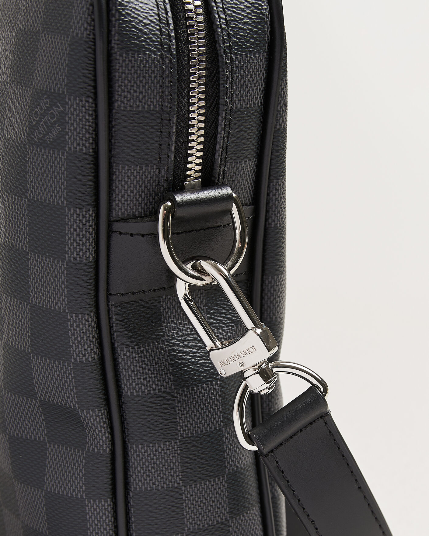 Herren | Pre-Owned & Vintage Bags | Louis Vuitton Pre-Owned | Porte Documents Damier Graphite