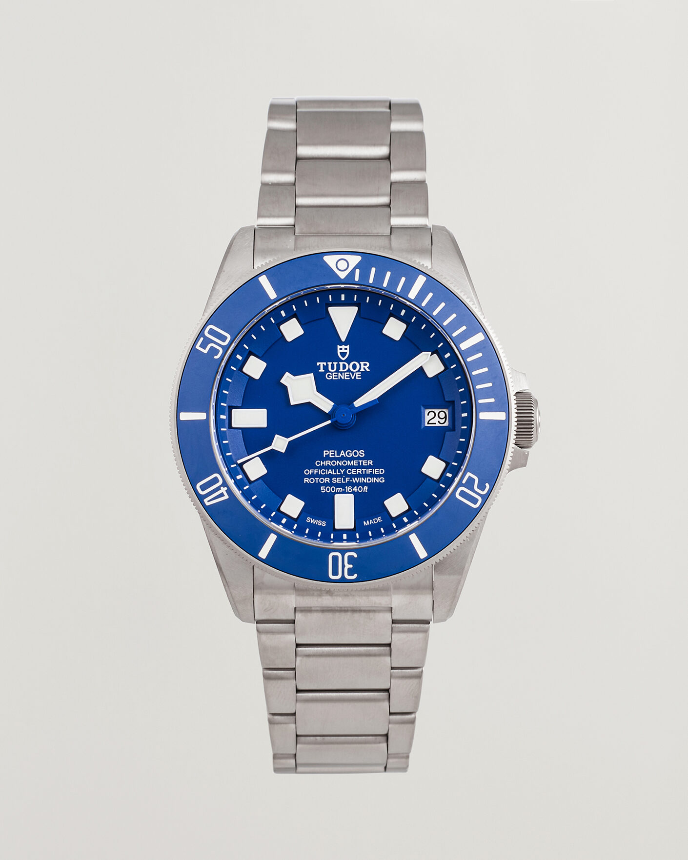 Herren | Pre-Owned & Vintage Watches | Tudor Pre-Owned | Pelagos Blue Titan