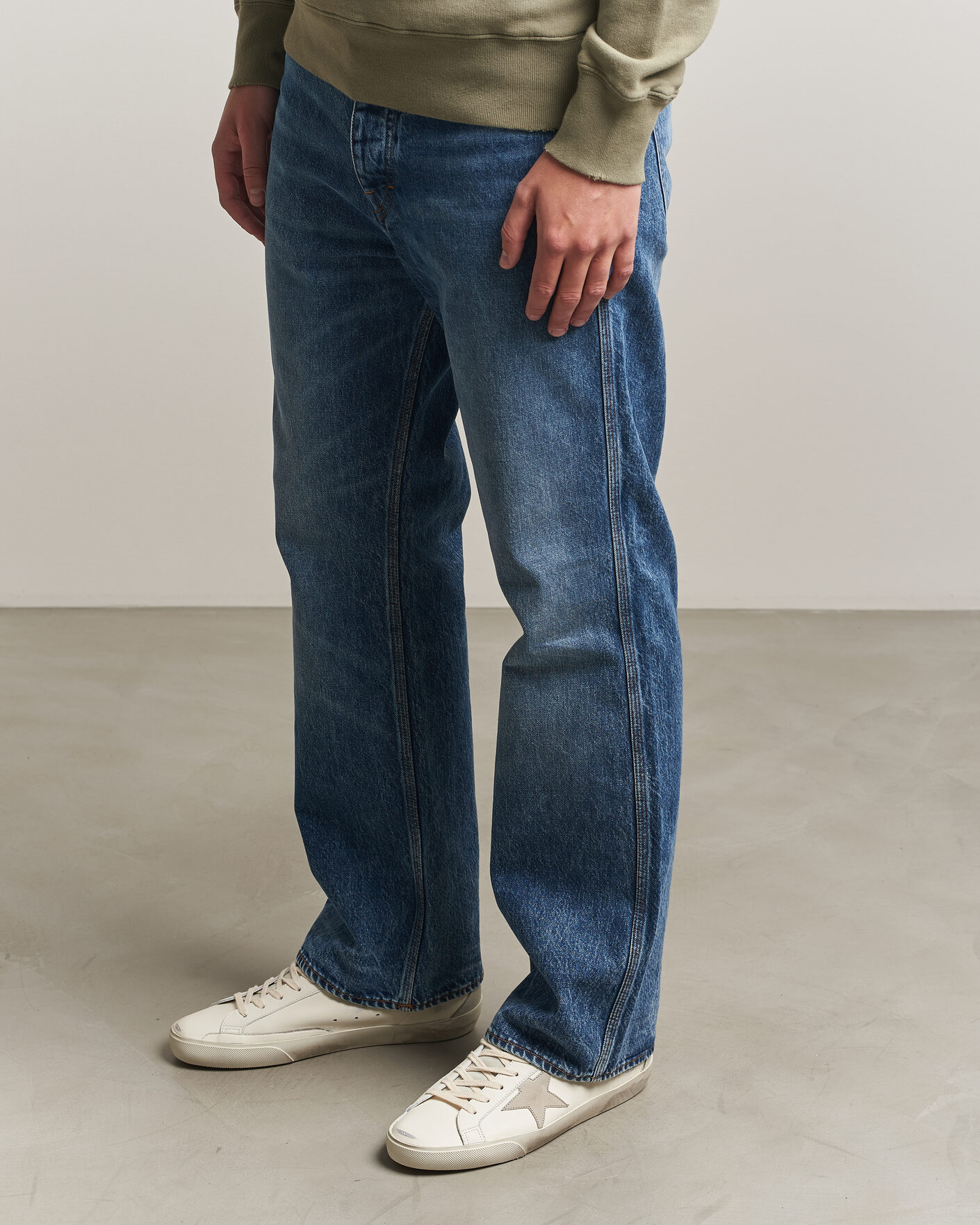 Herren | Sneaker | Golden Goose | Super-Star Sneakers White/Grey