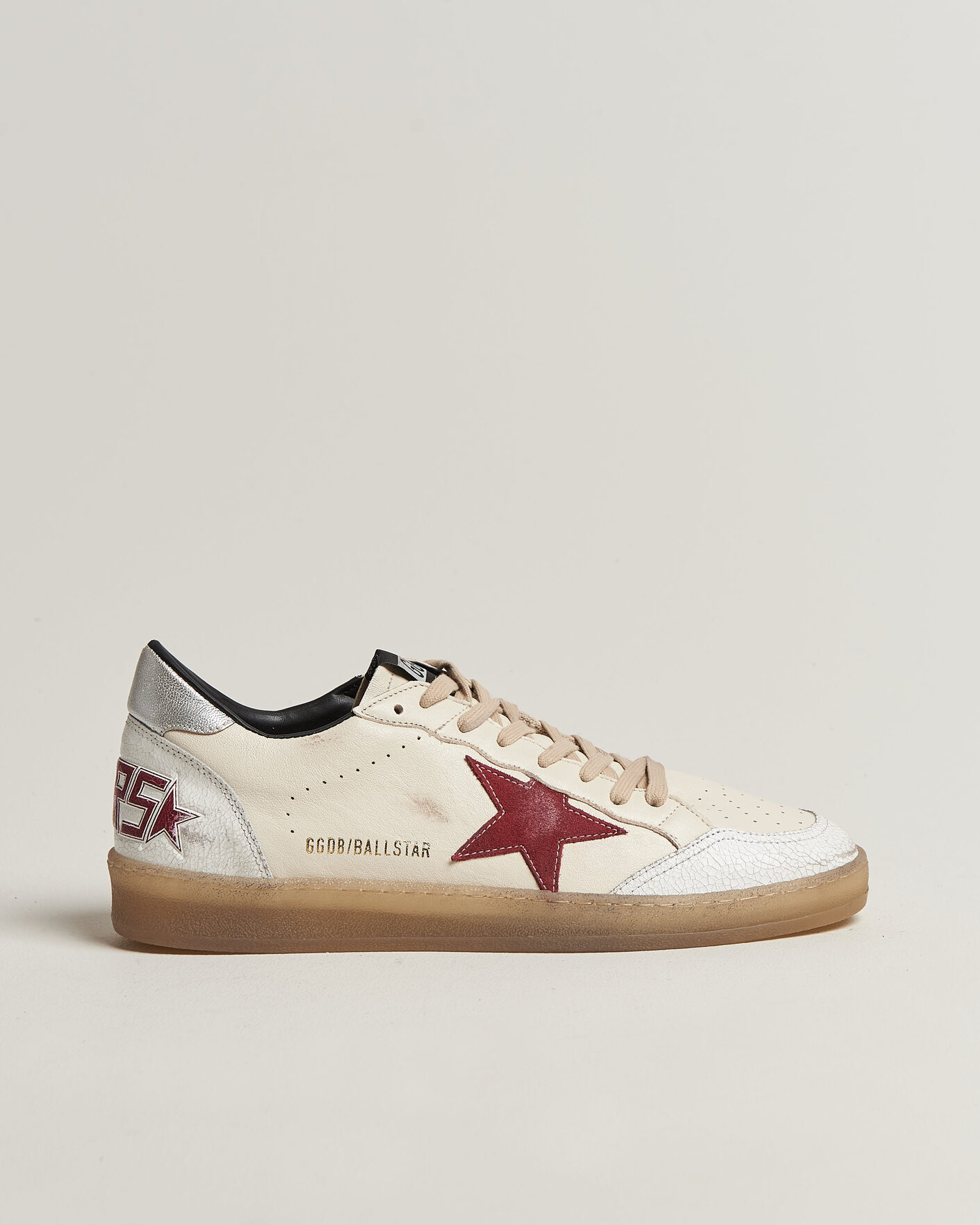Herren | Sneaker | Golden Goose | Ball Star Sneakers White/Red