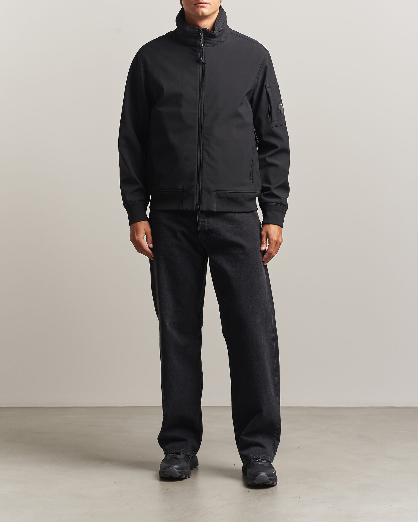 Herren | Jacken | C.P. Company | CP Shell Medium Bomber Jacket Black
