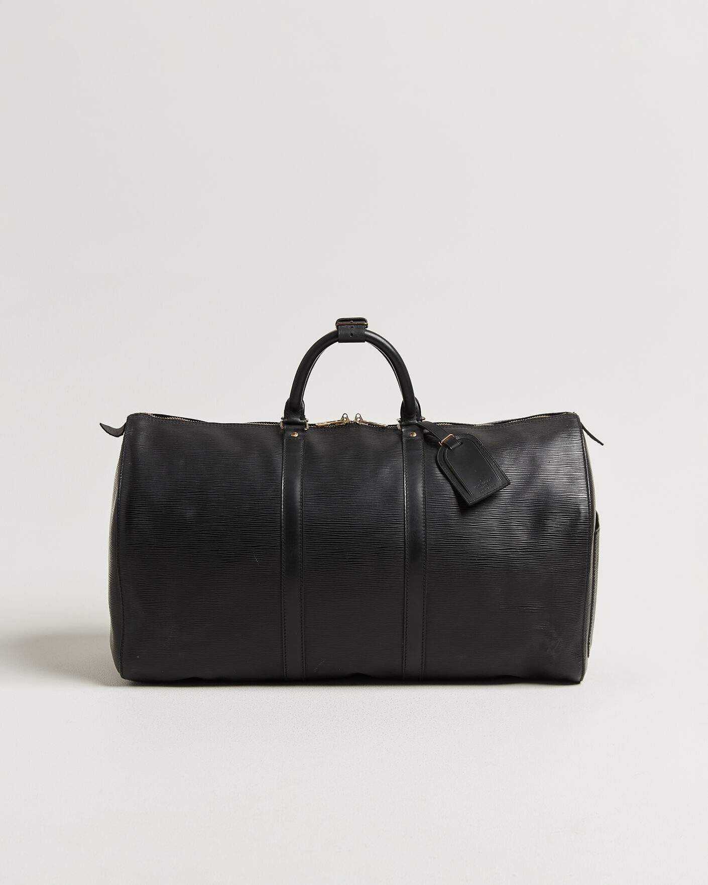 Herren | Pre-Owned & Vintage Bags | Louis Vuitton Pre-Owned | Keepall 50 Epi Leather Black