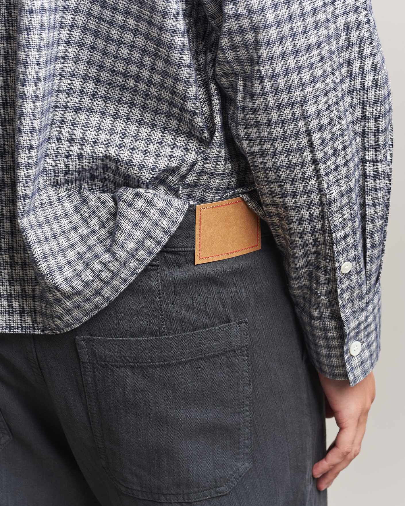 Herren | Hosen | Jeanerica | Genua Worker Chino Chevron Anthracite