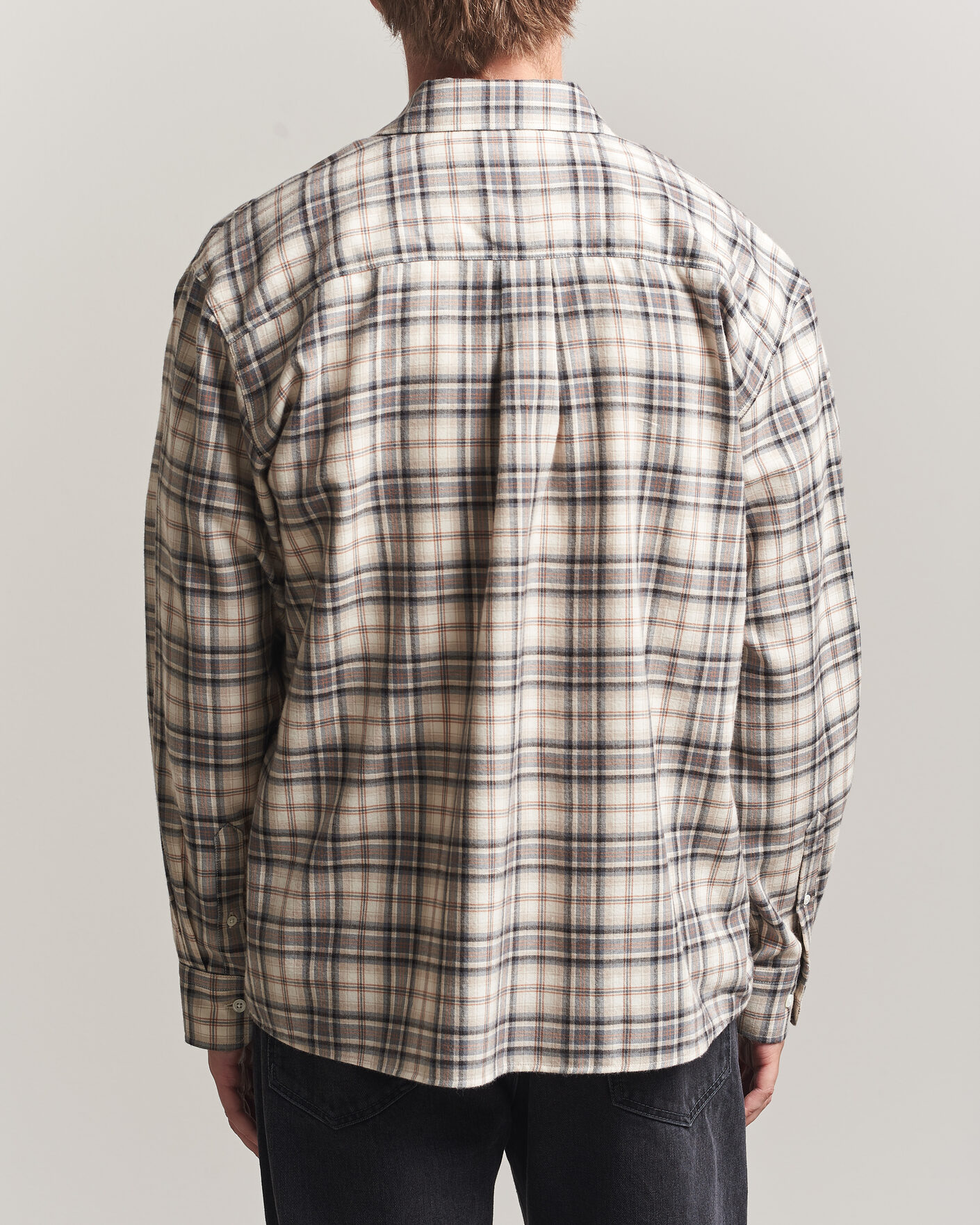 Herren | Hemden | Jeanerica | Byron Checked Flannel Shirt Brown