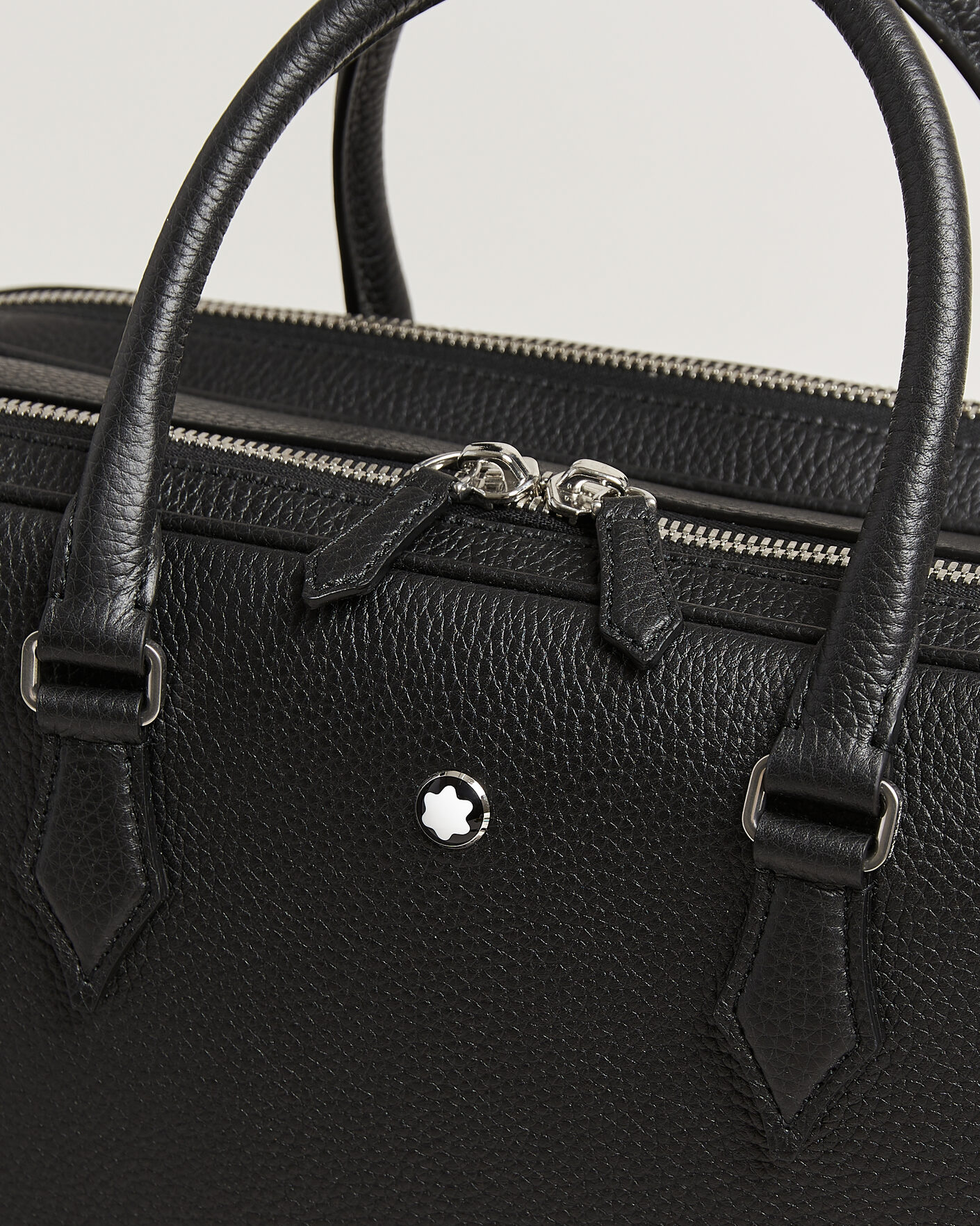 Herren | Taschen | Montblanc | Large Briefcase Grain Leather Black
