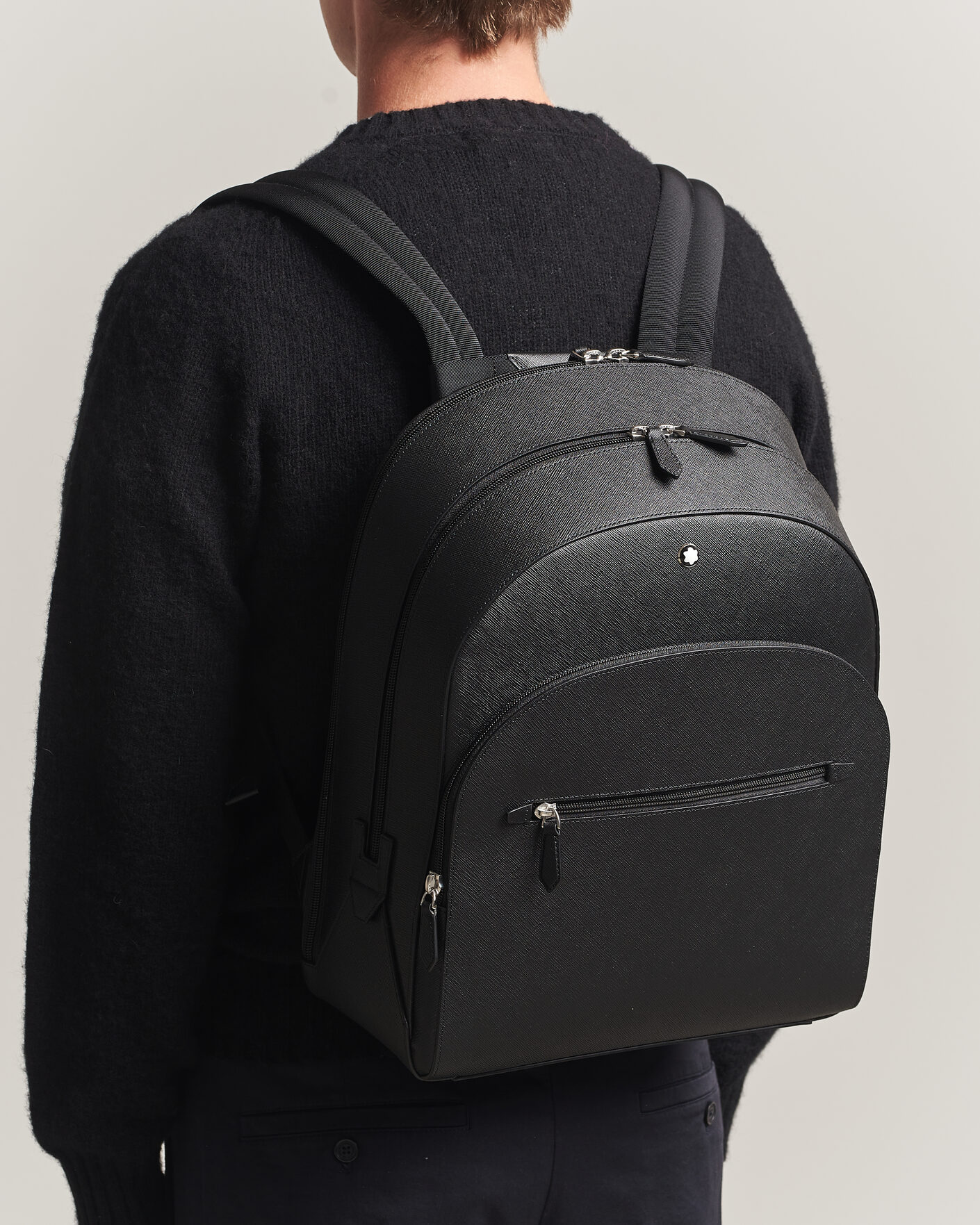 Herren | Taschen | Montblanc | Sartorial Large Backpack 3 Compartments Black