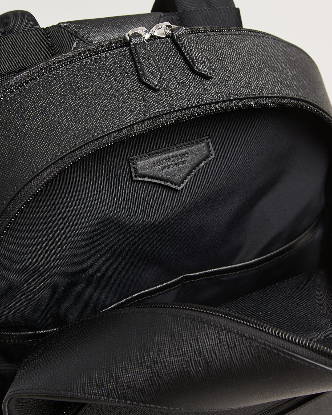 Herren | Montblanc Sartorial Large Backpack 3 Compartments Black | Montblanc | Sartorial Large Backpack 3 Compartments Black
