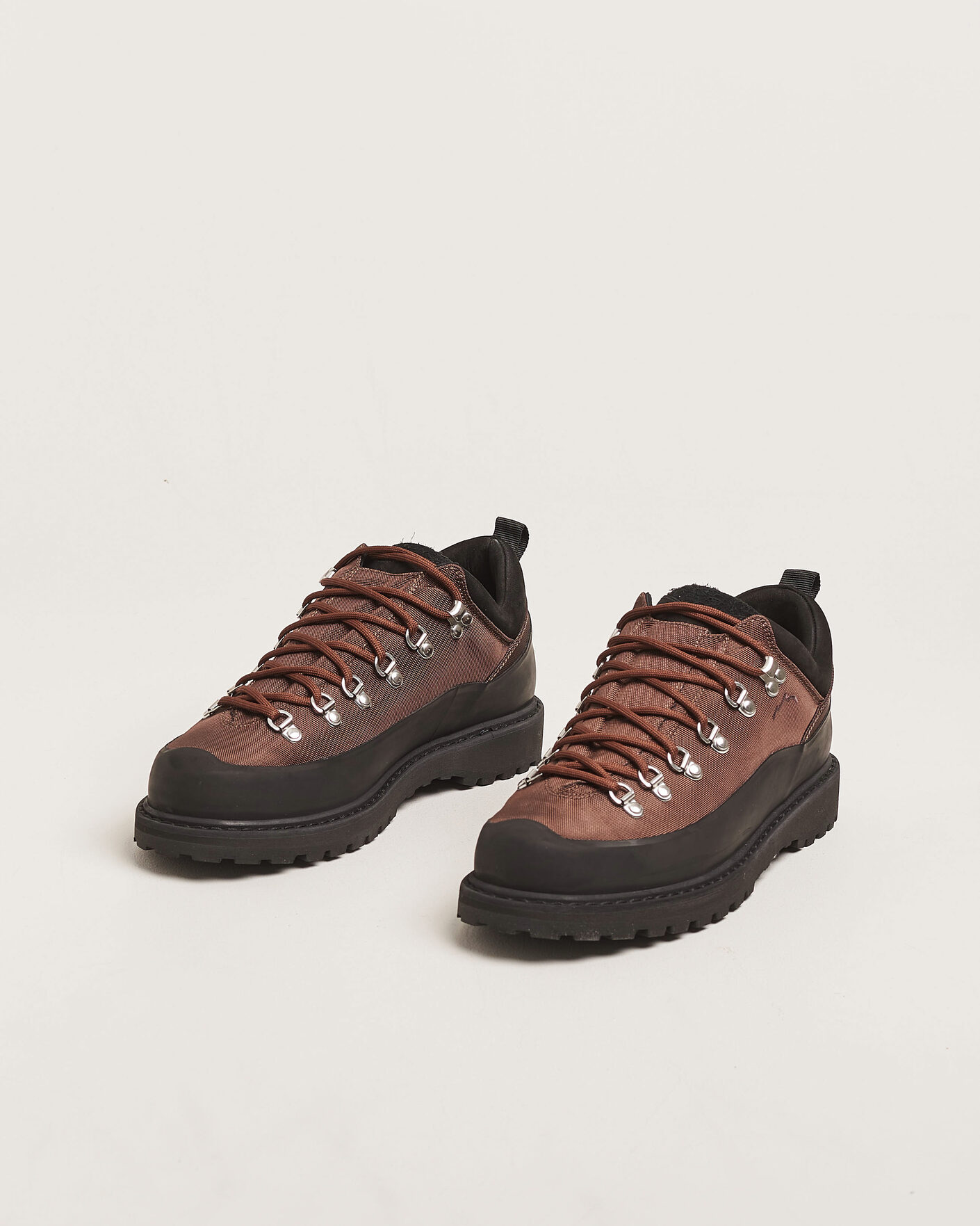 Herren | Boots | Diemme | Roccia Basso Sport Low Boot Mogano Fabric