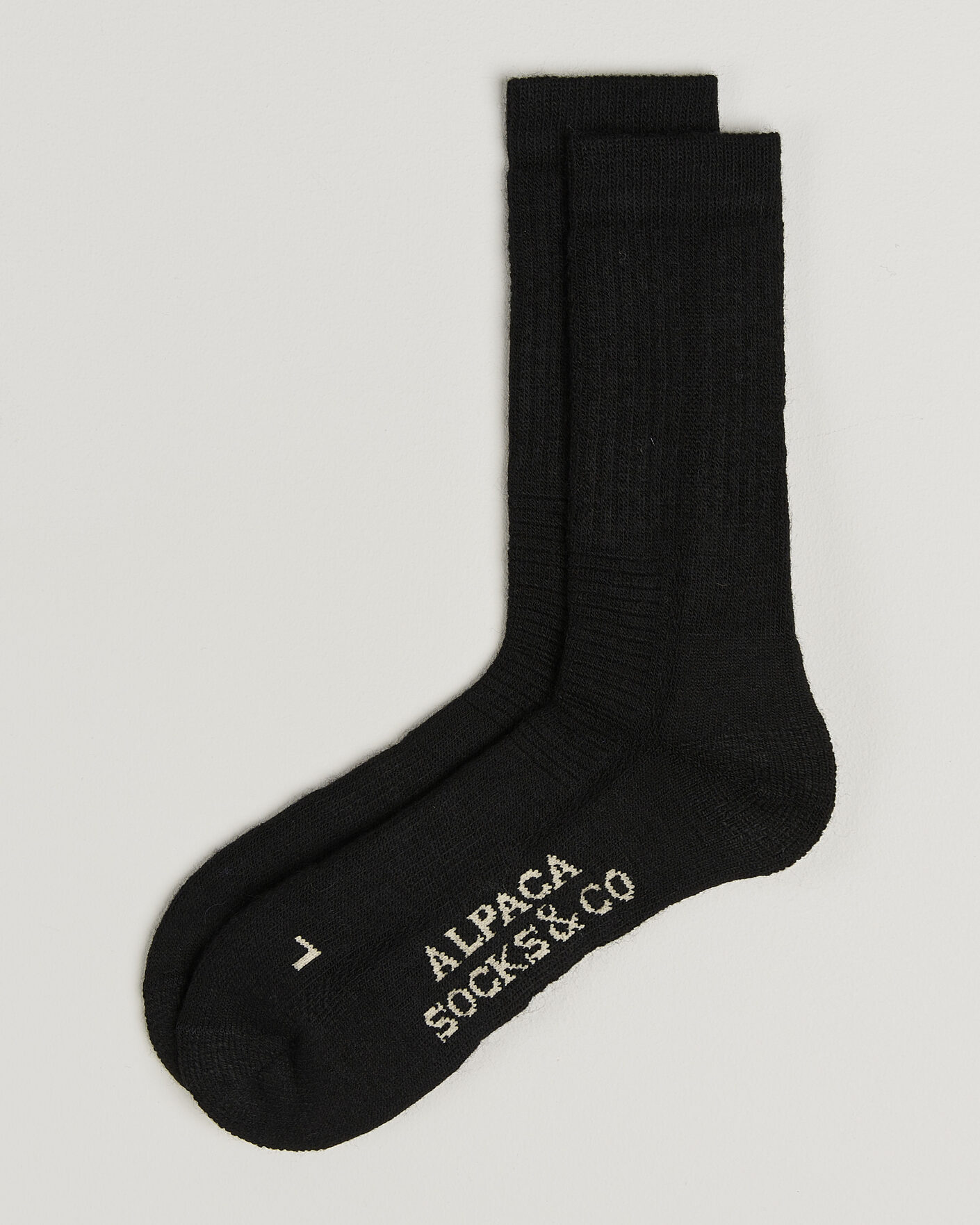 Herren | Unterwäsche | Alpacasocks & Co | 2-Pack Heavy Alpacka Wool Socks Black