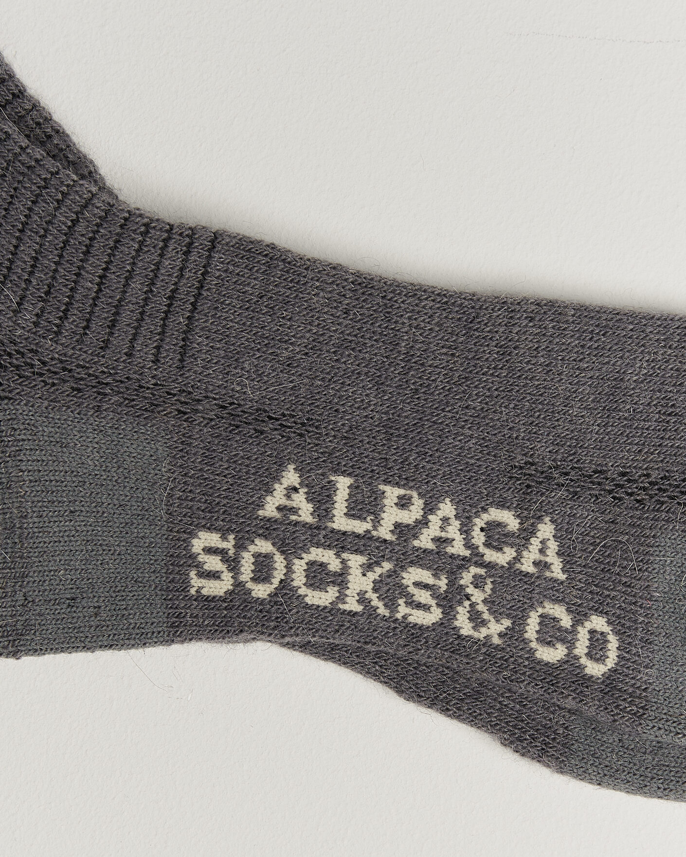 Herren | Unterwäsche | Alpacasocks & Co | 2-Pack Heavy Alpacka Wool Socks Dark Grey