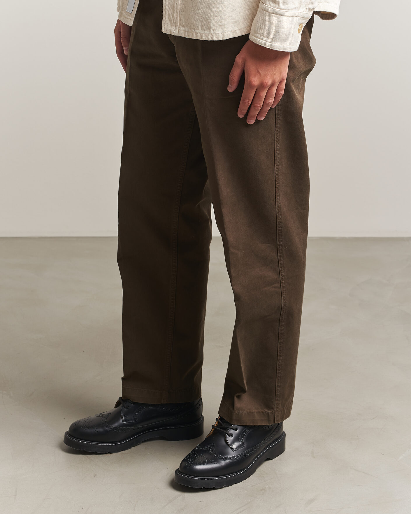 Herren | Brogue | Solovair | American Brogue Shoe Black Shine