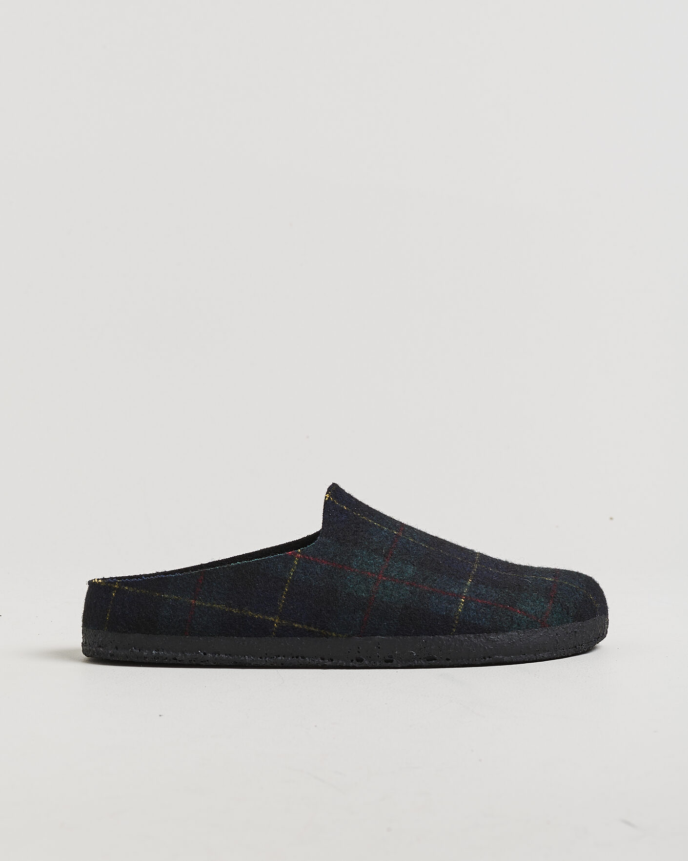 Herren | Sandalen & Pantoletten | BIRKENSTOCK | Amsterdam Wrapped Dip Shearling Green Navy Plaid