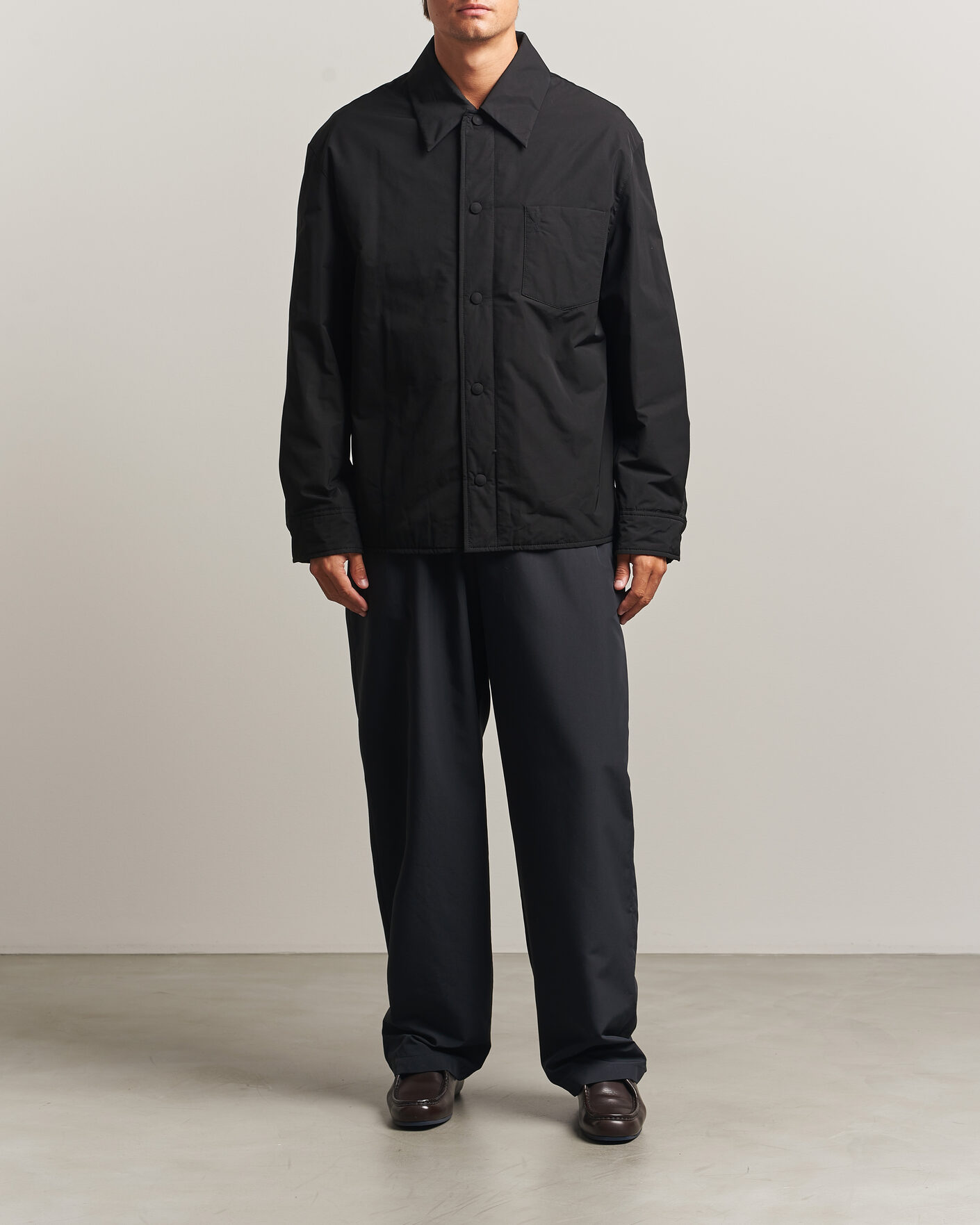 Herren | Jacken | AMI | Padded Shirt Jacket Black