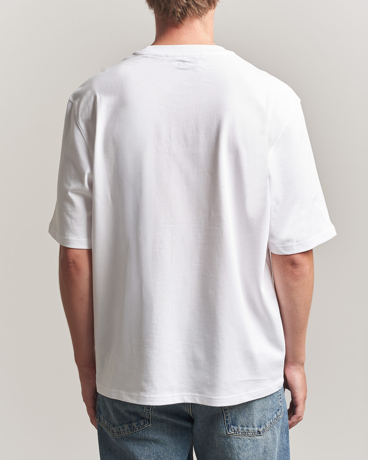 Herren | T-Shirts | AMI | Tulip Logo T-Shirt White