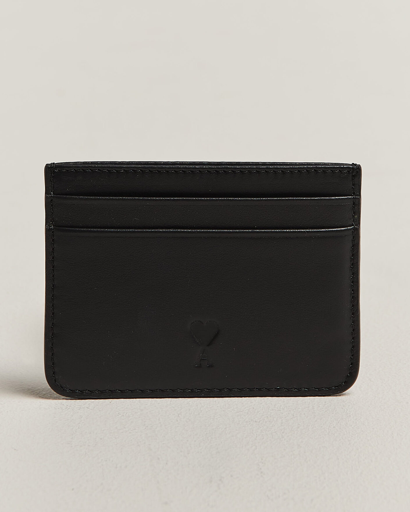 Herren | Geldbörsen | AMI | Tonal Heart Logo Card Holder Black