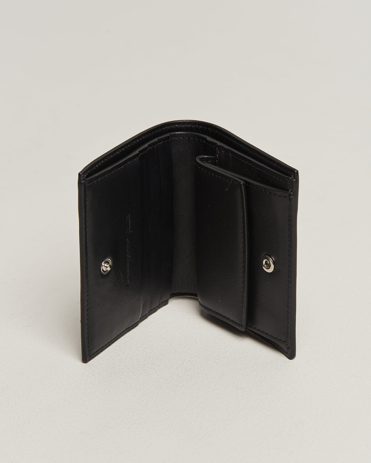Herren | Geldbörsen | AMI | Tonal Heart Logo Wallet Black