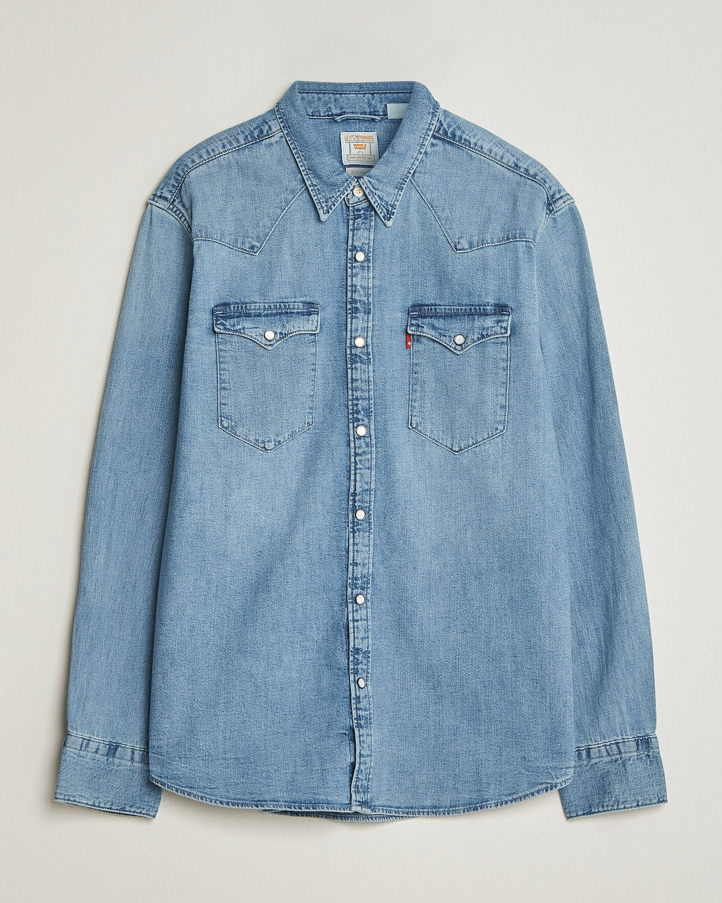 Herren | Hemden | Levi's | Barstow Western Standard Shirt Blue Sky Mountain Light