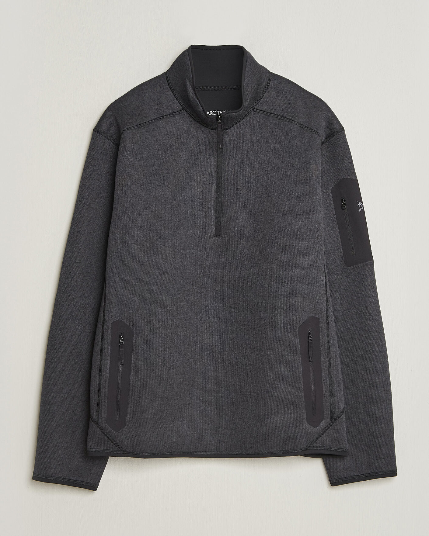 Herren | Pullover | Arc'teryx | Covert Half Zip Black Heather