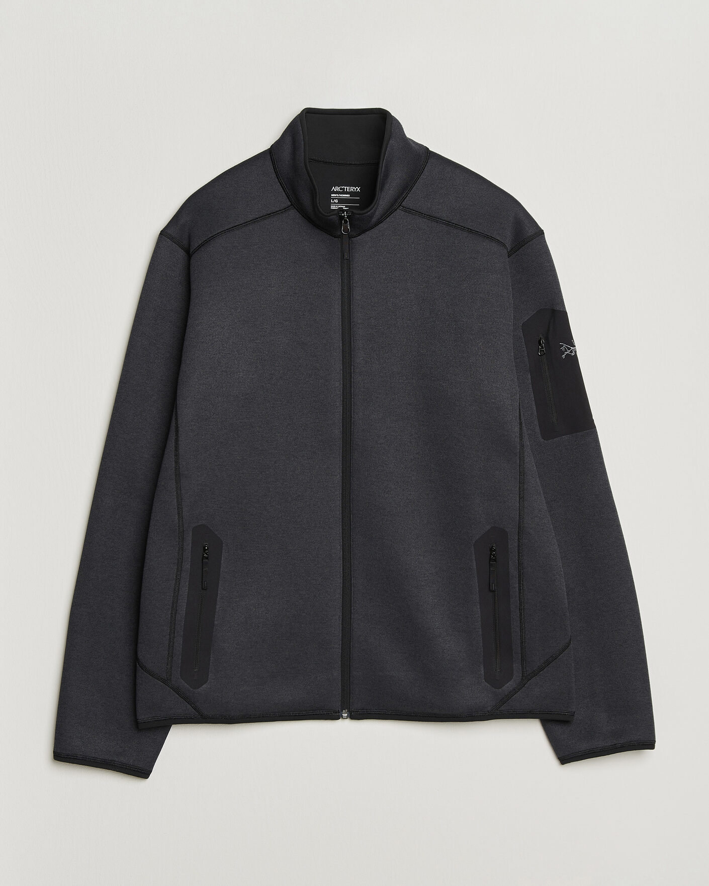 Herren | Pullover | Arc'teryx | Covert Full Zip Black Heather