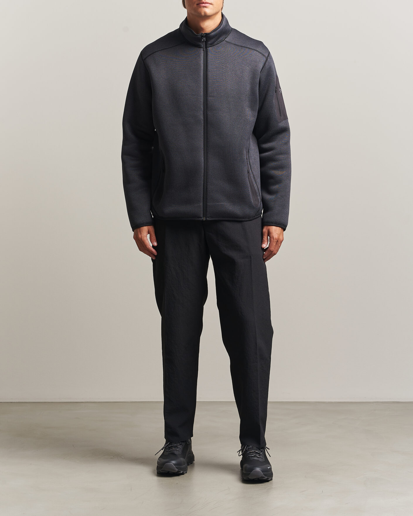 Herren | Pullover | Arc'teryx | Covert Full Zip Black Heather