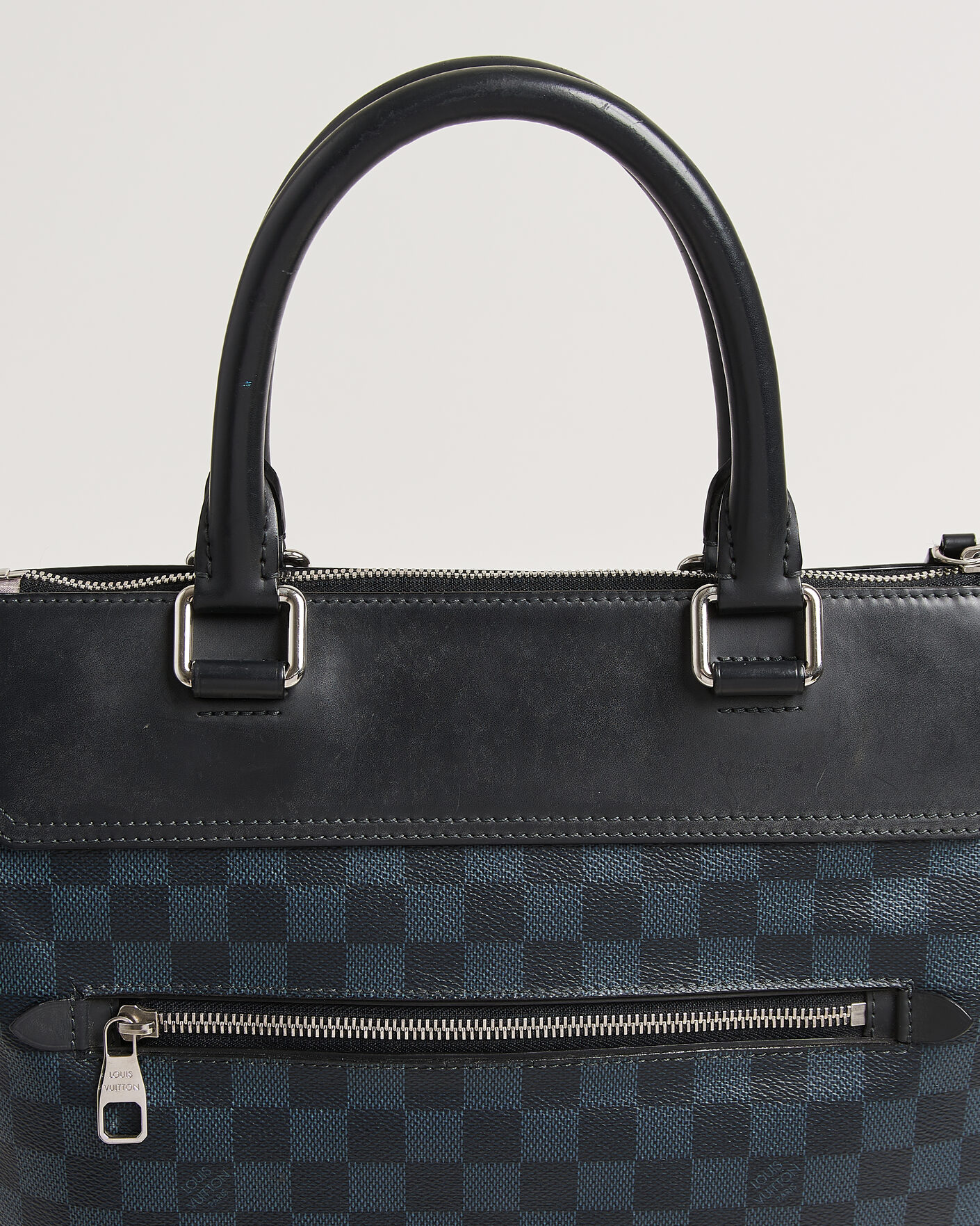 Herren | Pre-Owned & Vintage Bags | Louis Vuitton Pre-Owned | Greenwich Tote Bag Damier Cobalt