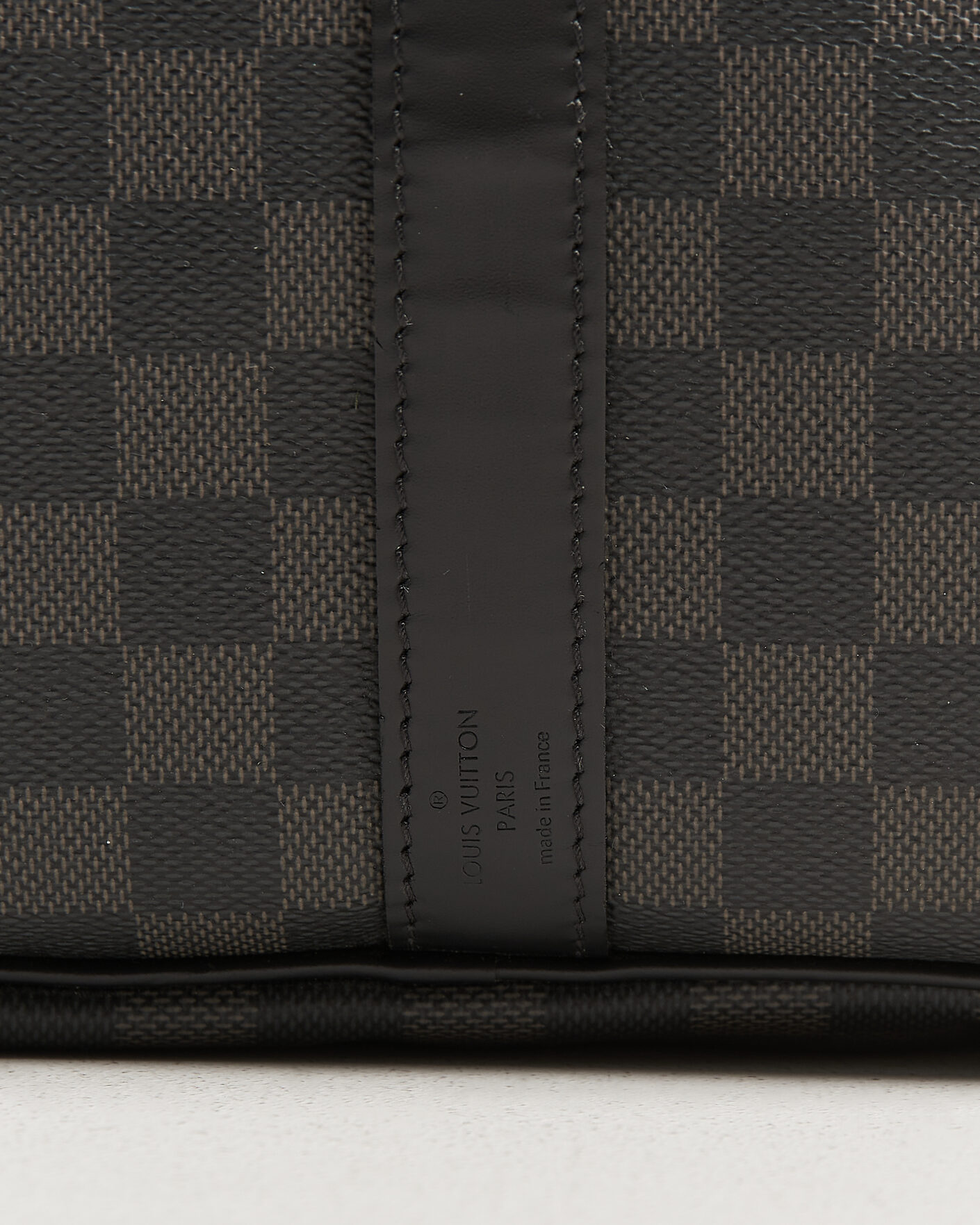 Herren | Pre-Owned & Vintage Bags | Louis Vuitton Pre-Owned | Keepall Bandouliére 55 Damier Graphite