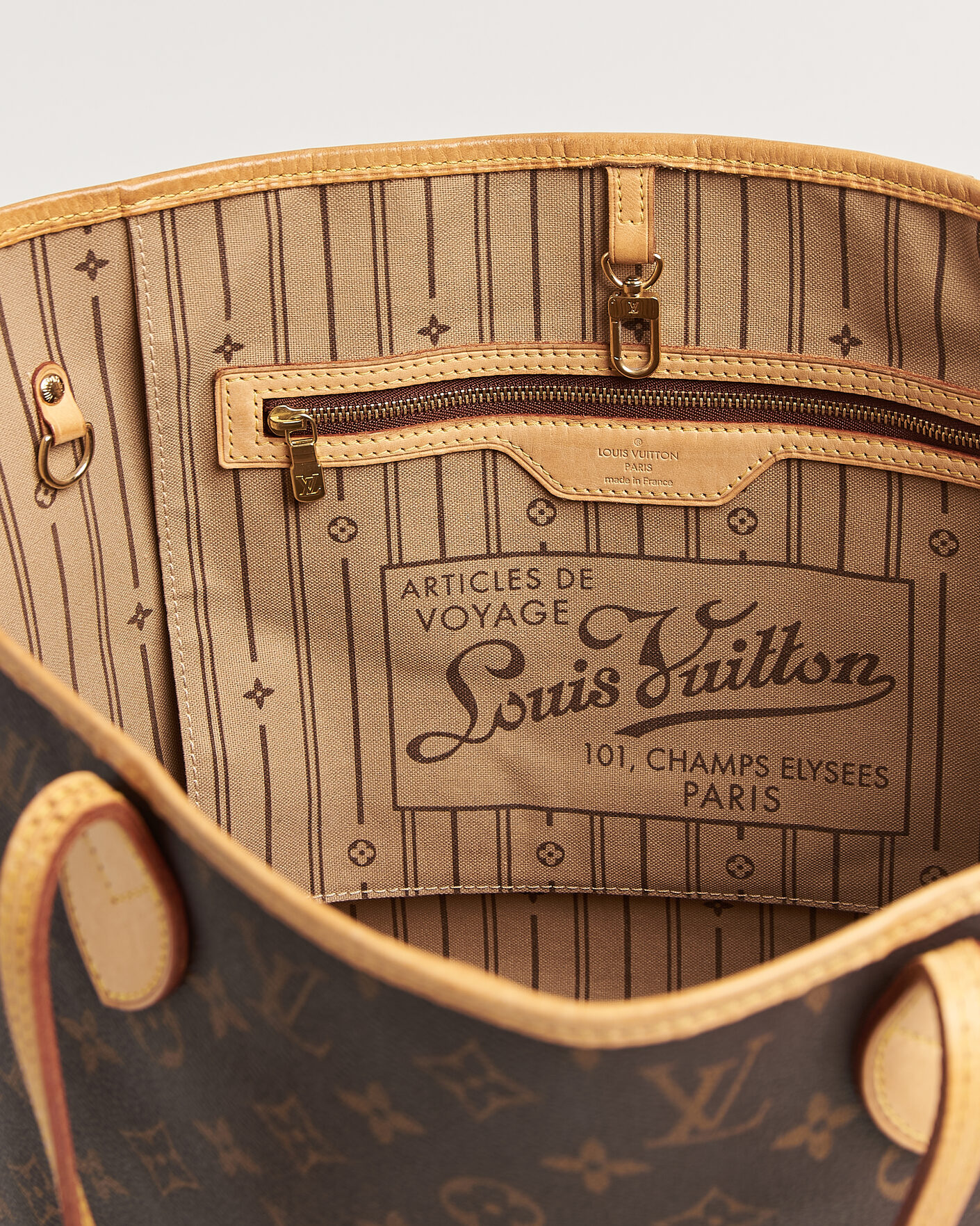 Herren | Pre-Owned & Vintage Bags | Louis Vuitton Pre-Owned | Neverfull MM Monogram