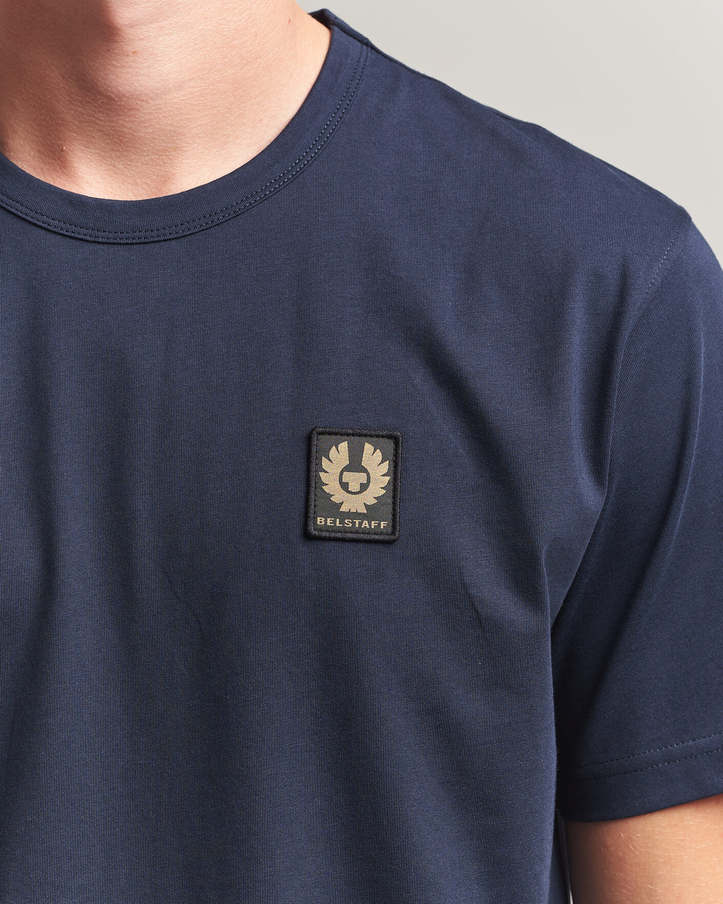Herren | T-Shirts | Belstaff | Signature Crew Neck T-Shirt Dark Ink