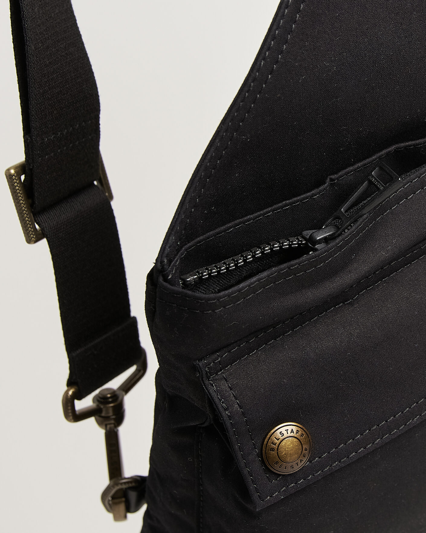 Herren | Taschen | Belstaff | Trailmaster Waxed Crossbody Bag Black