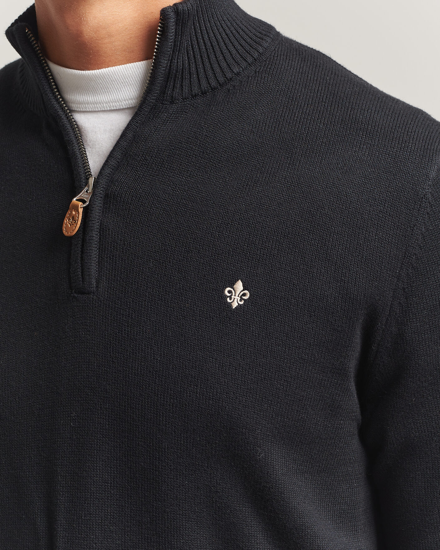 Herren | Pullover | Morris | Darmon Half Zip Black